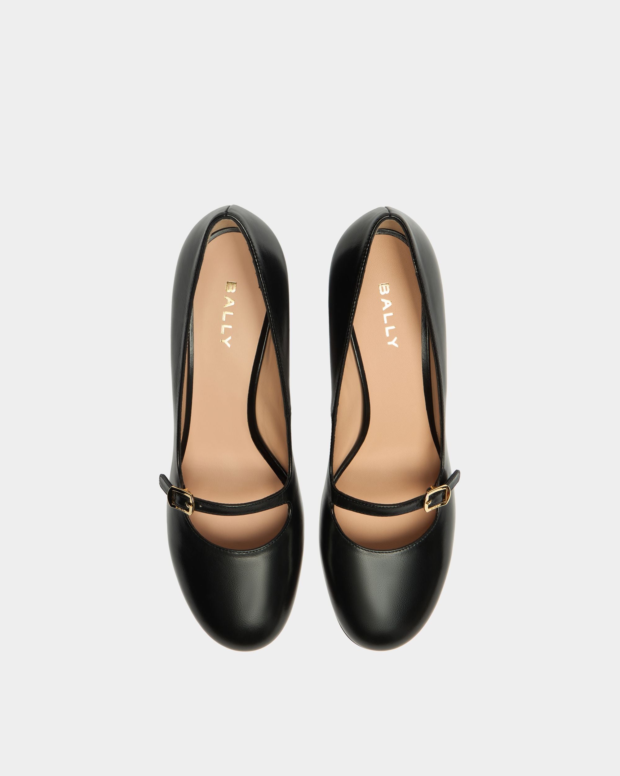 Bally Global - Saule メリージェーン パンプス ブラックレザー - ブラック