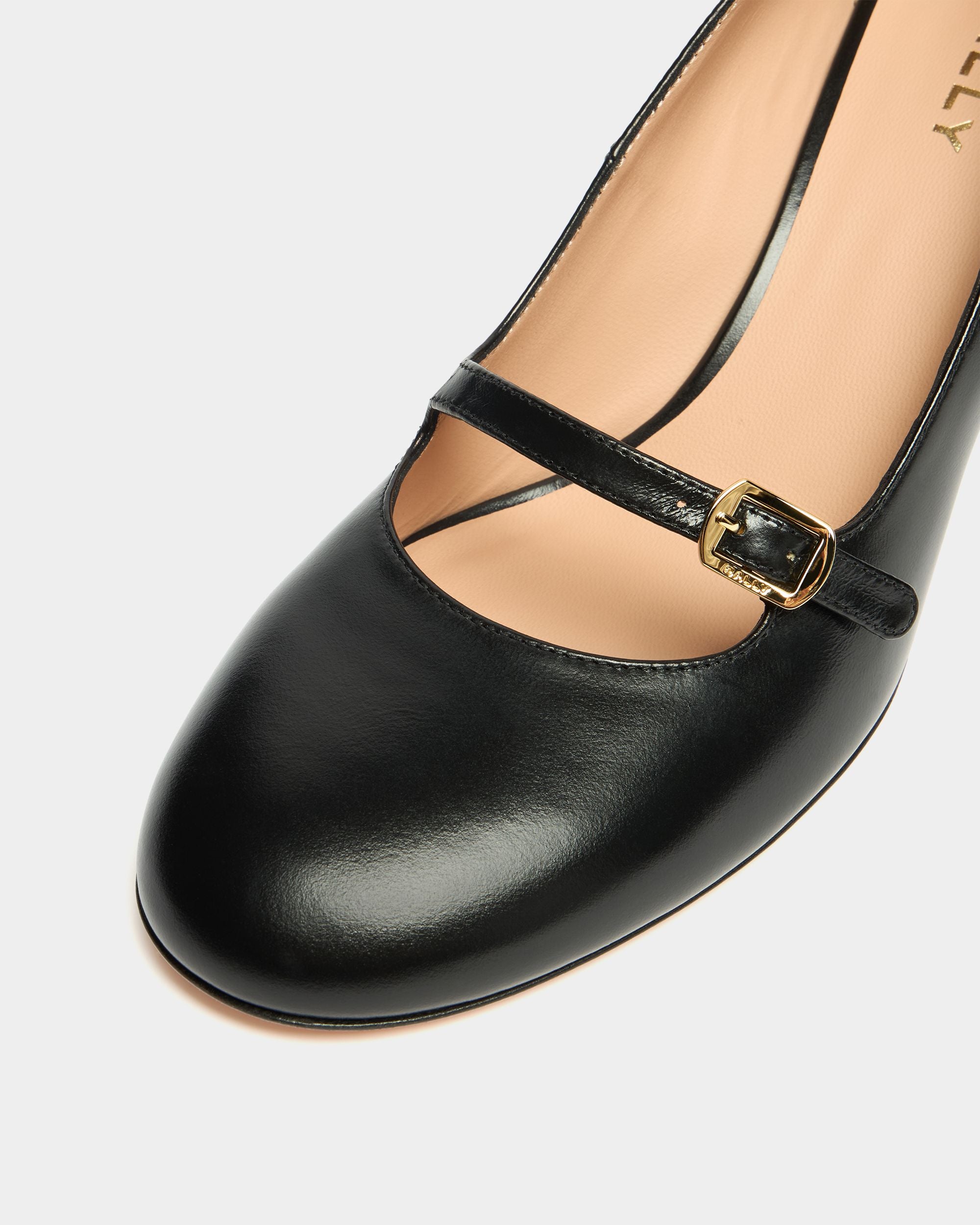 Bally Global - Saule メリージェーン パンプス ブラックレザー - ブラック