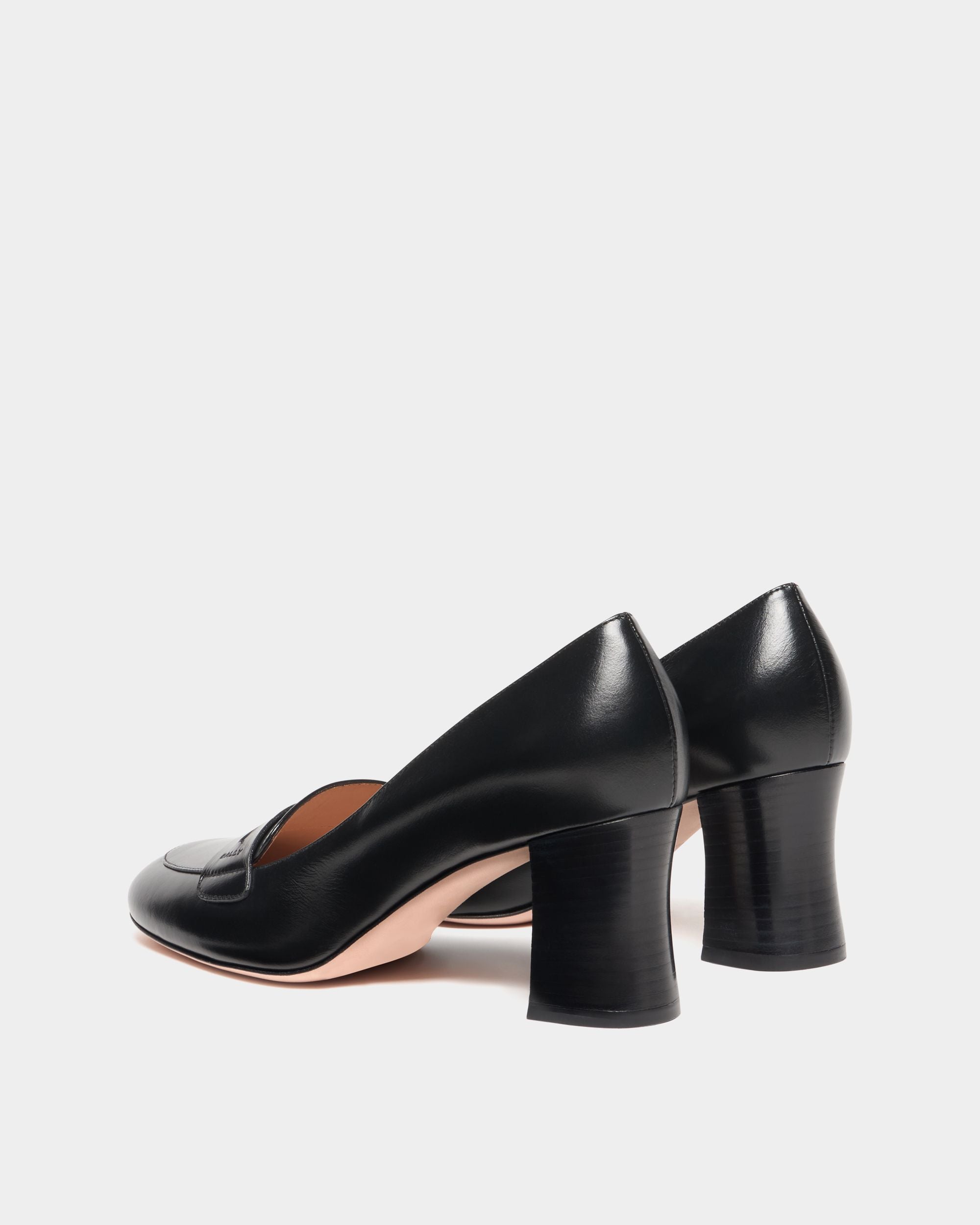 Bally Global - Saule ローファー パンプス ブラックレザー - ブラック