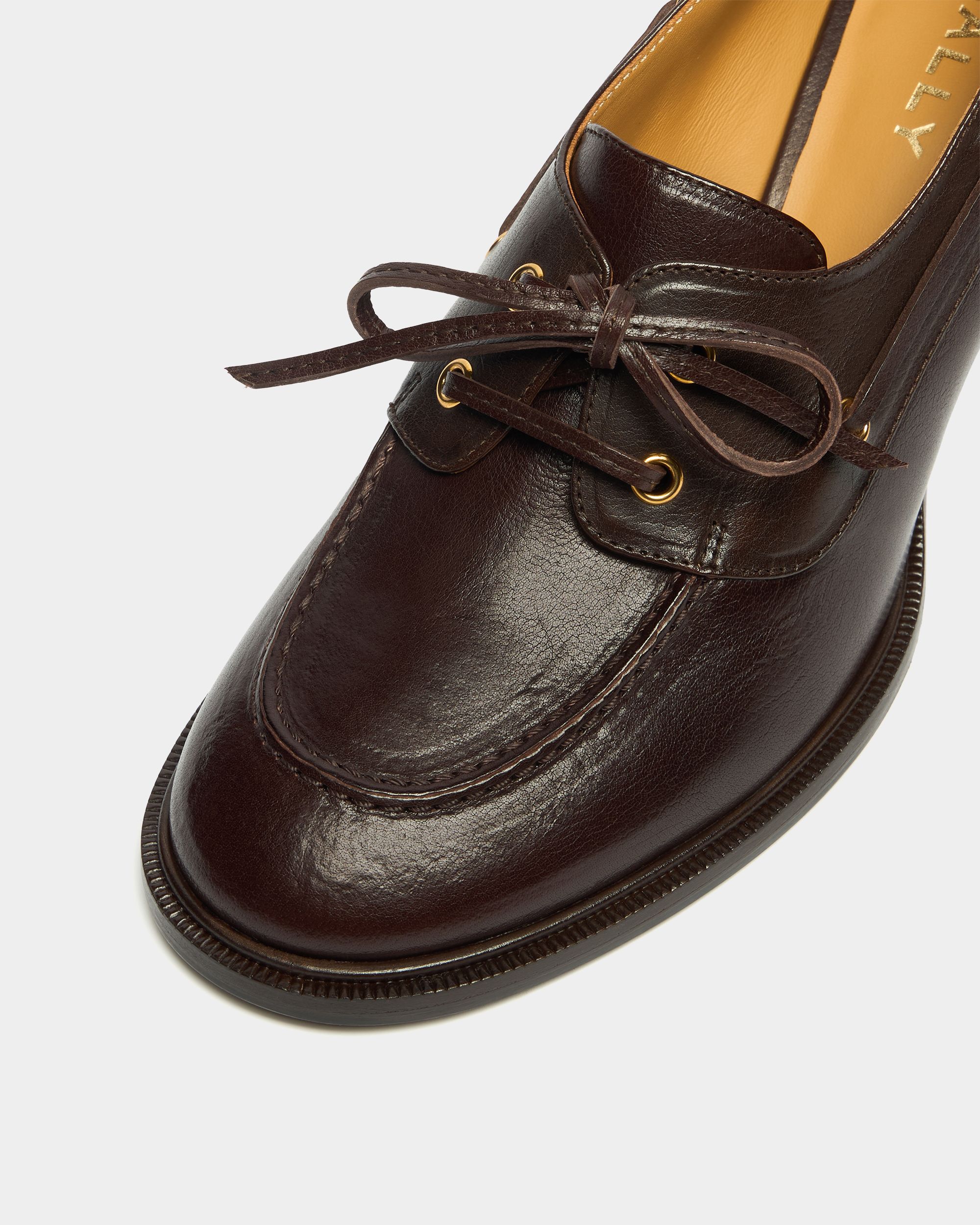 Bally Global - Saule レースアップパンプス エバノレザー - ブラウン