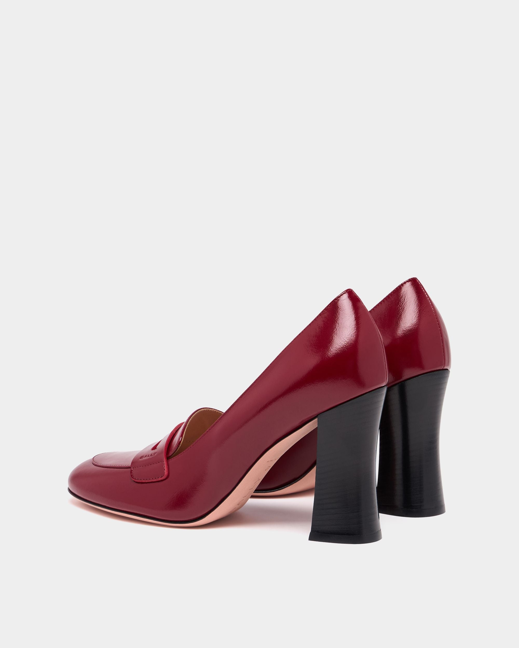 Bally Global - Saule ローファー ルビーレッドレザー - レッド