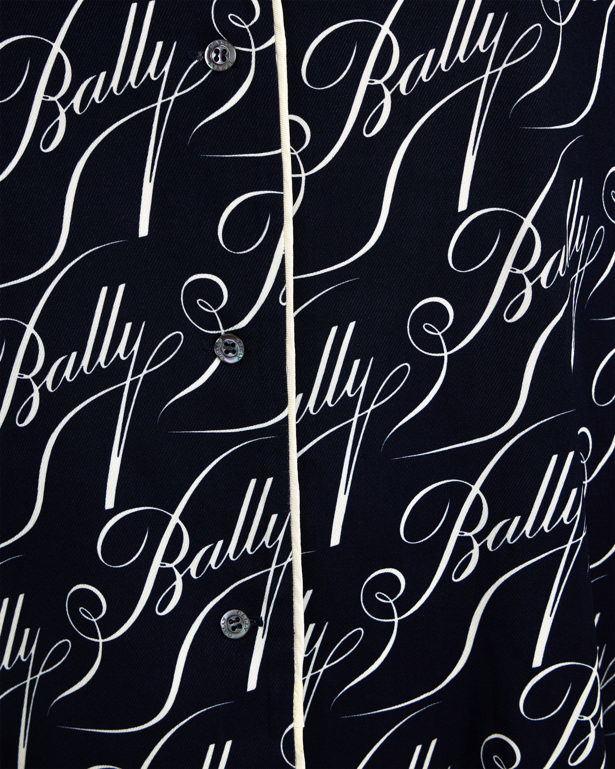 Bally Global - クリスマスカプセル シャツ ネイビーブルーツイル - ブルー