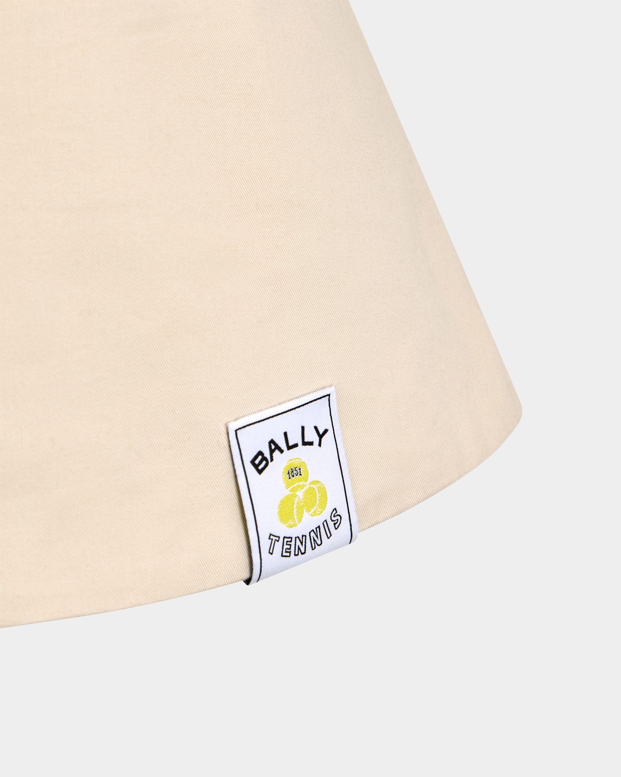 Bally Global - テニスコレクション ノースリーブトップ アイボリーコットン - ホワイト
