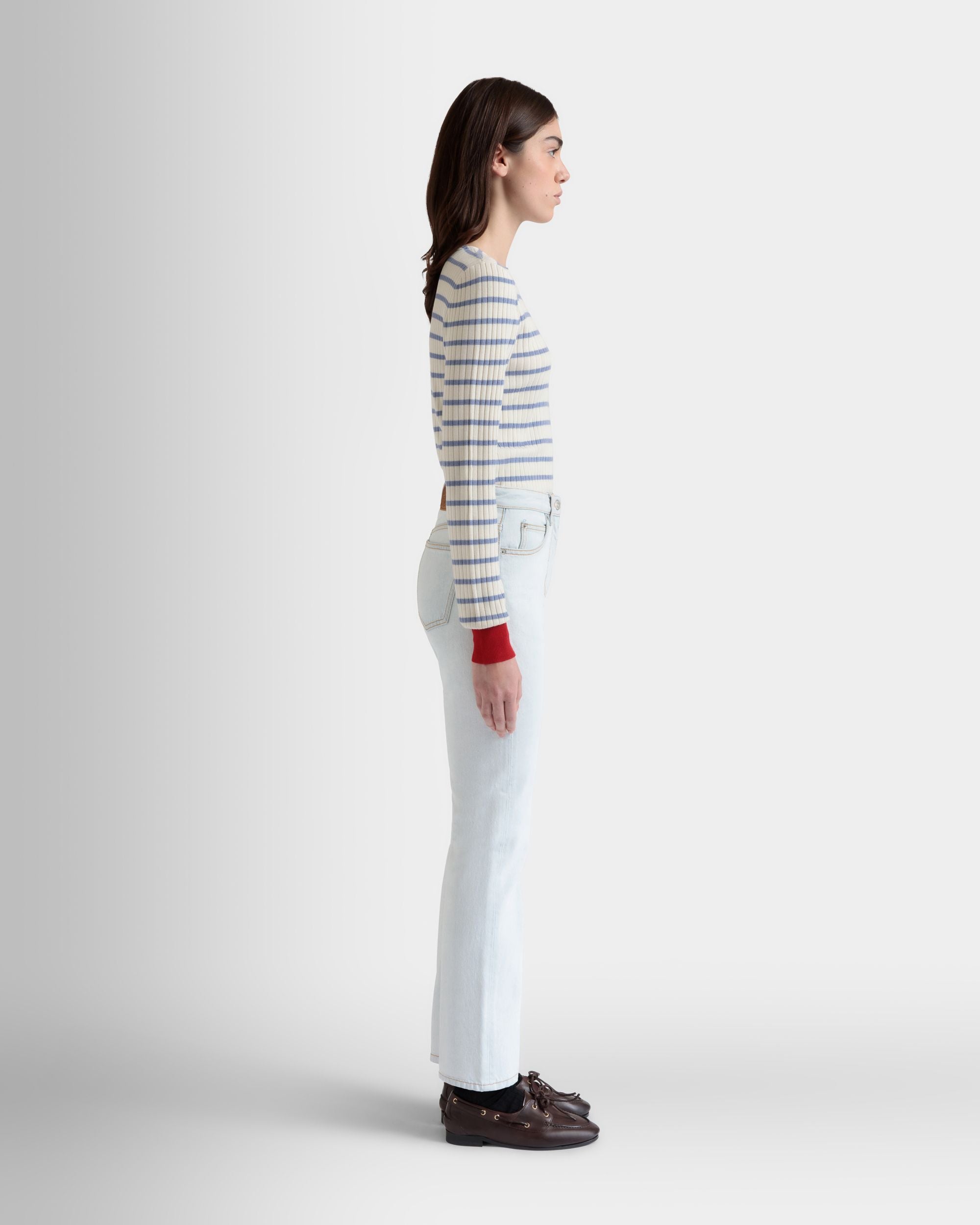 Bally Global - デニムパンツ ライトブルー コットン - ブルー