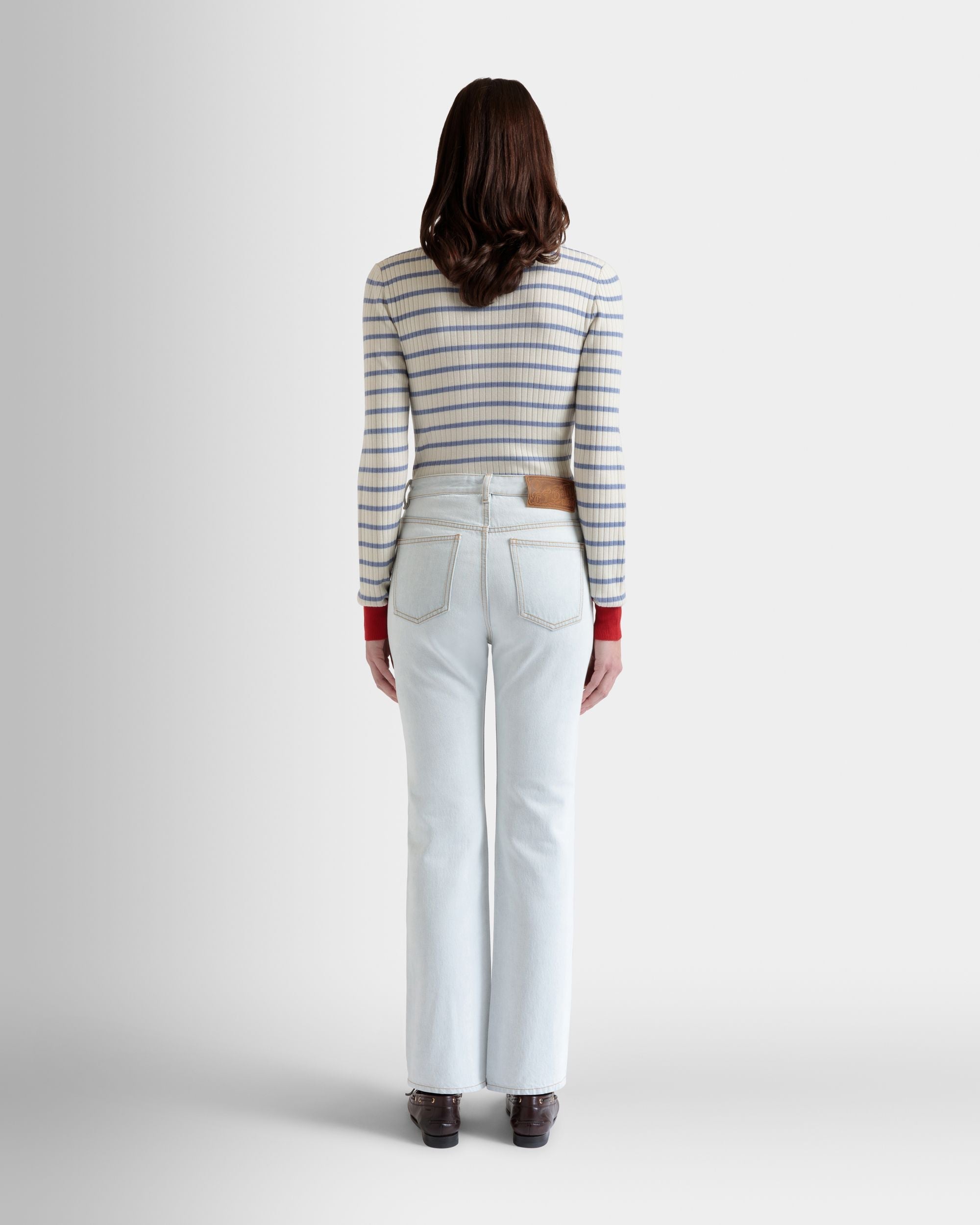 Bally Global - デニムパンツ ライトブルー コットン - ブルー