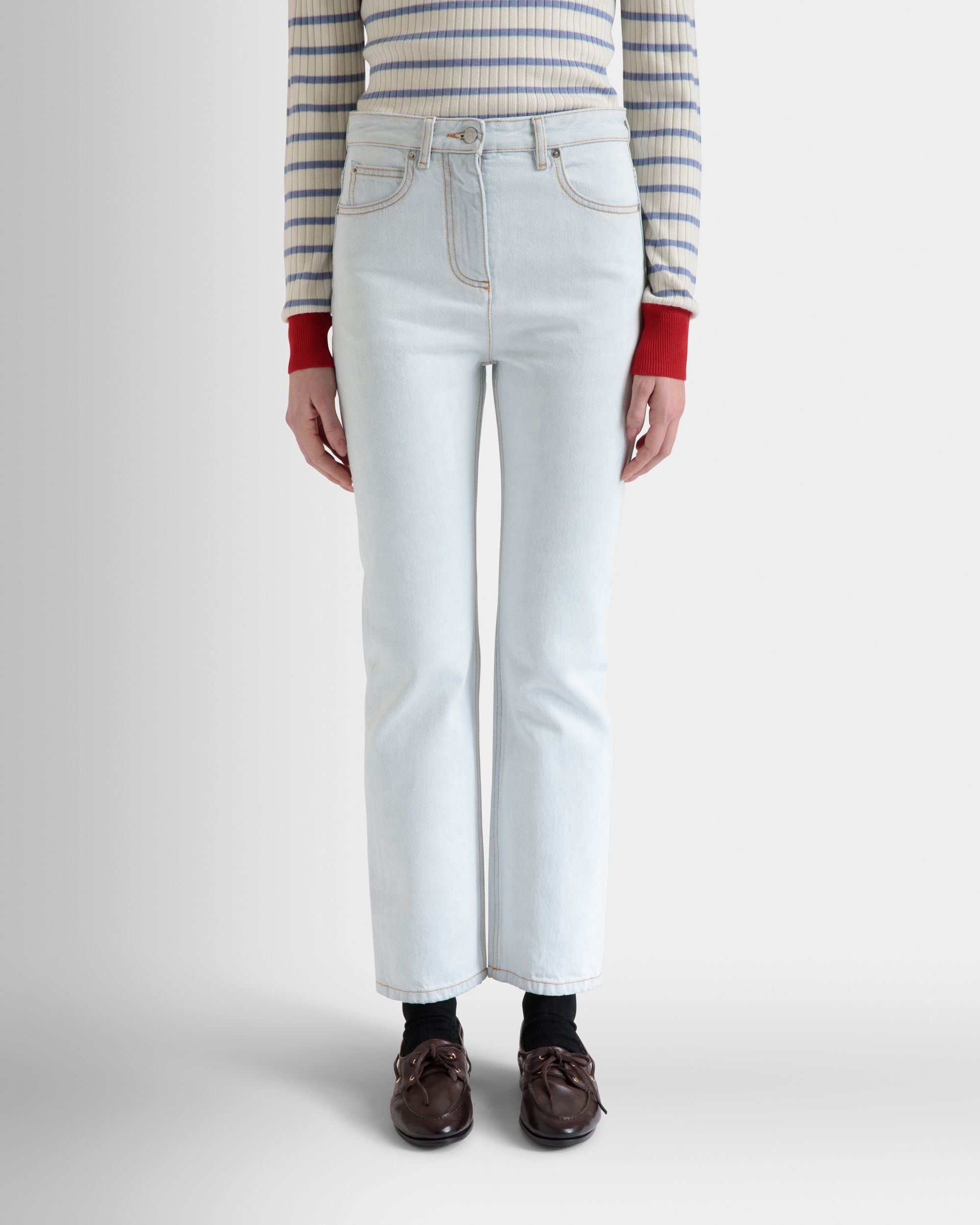 Bally Global - デニムパンツ ライトブルー コットン - ブルー