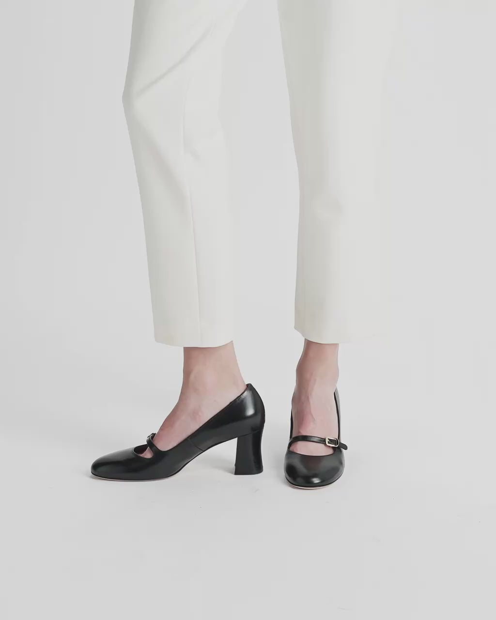 Bally Global - Saule メリージェーン パンプス ブラックレザー - ブラック