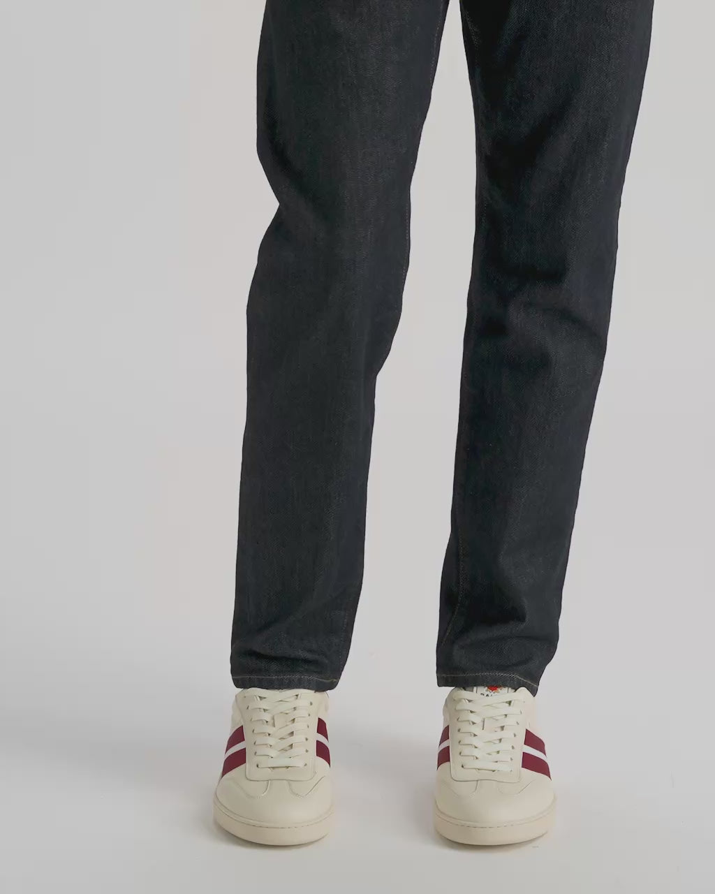 Bally Global - Retro Crest Sneaker in White Leather - White