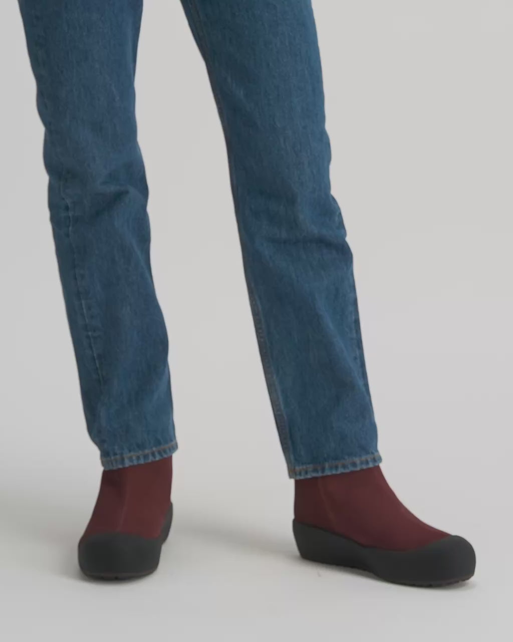 Bally Global - Bally Curling ブーティ レッド スエード - レッド