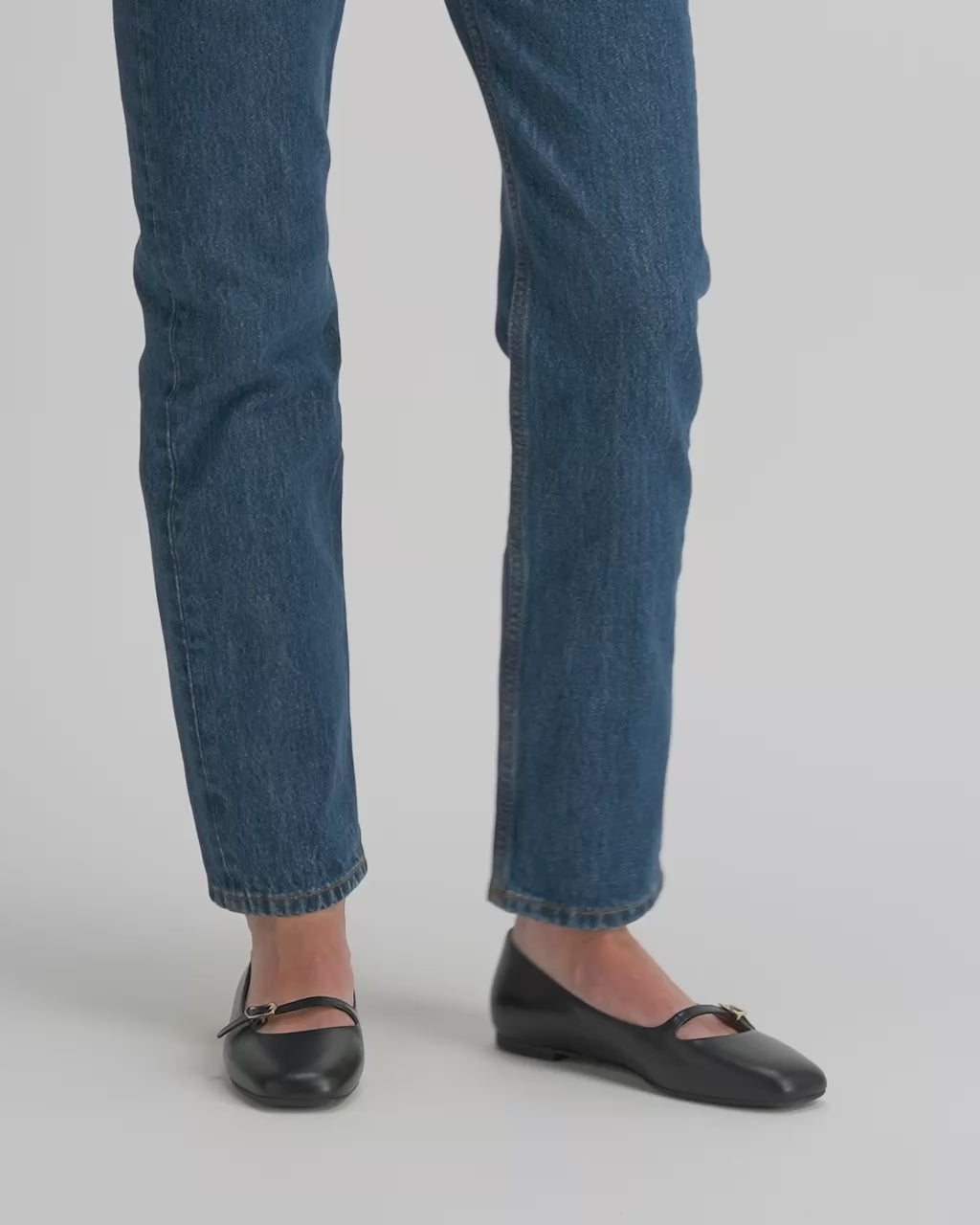 Bally Global - Ballyrina Mary-Jane Flat in Black Leather - Black