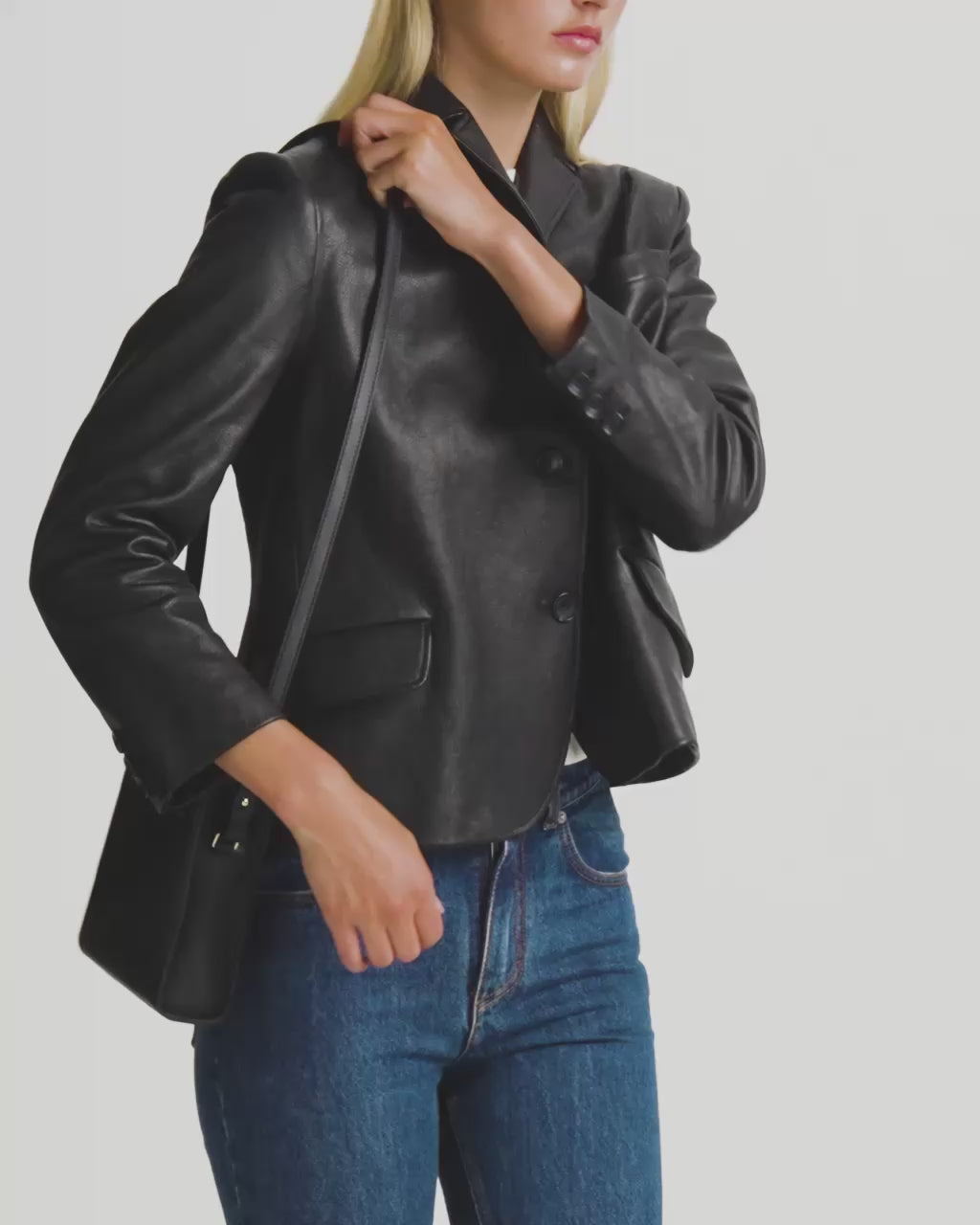 Bally Global - Easy Bally Small Tote Bag in Black Leather - Black