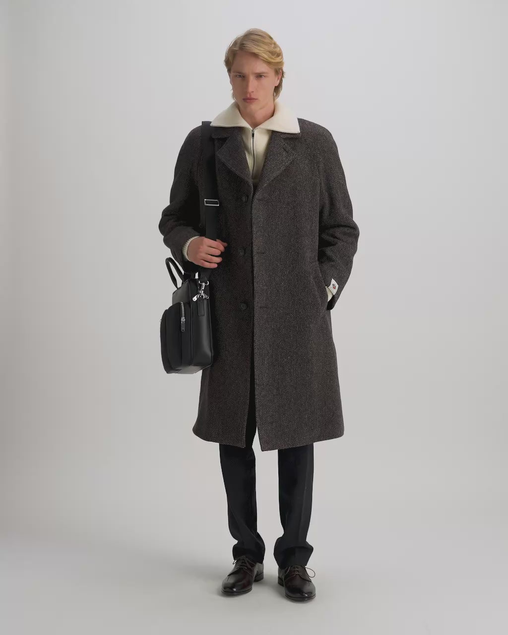 Bally Global - Vogel ブリーフケース ブラックナイロン リサイクルレザー - ブラック