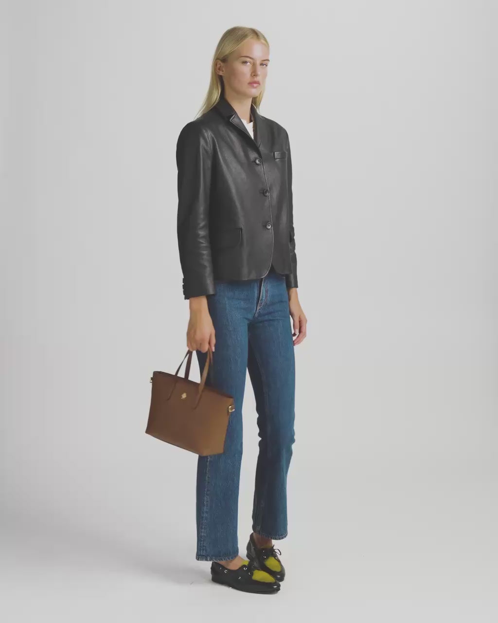 Bally Global - Hera トートバッグ ブラウン グレインレザー - ブラウン