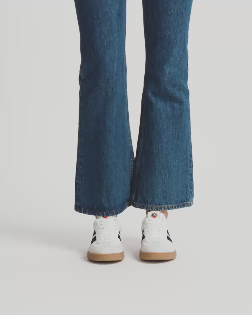 Bally Global - Retro Crest Sneaker in White Leather - White