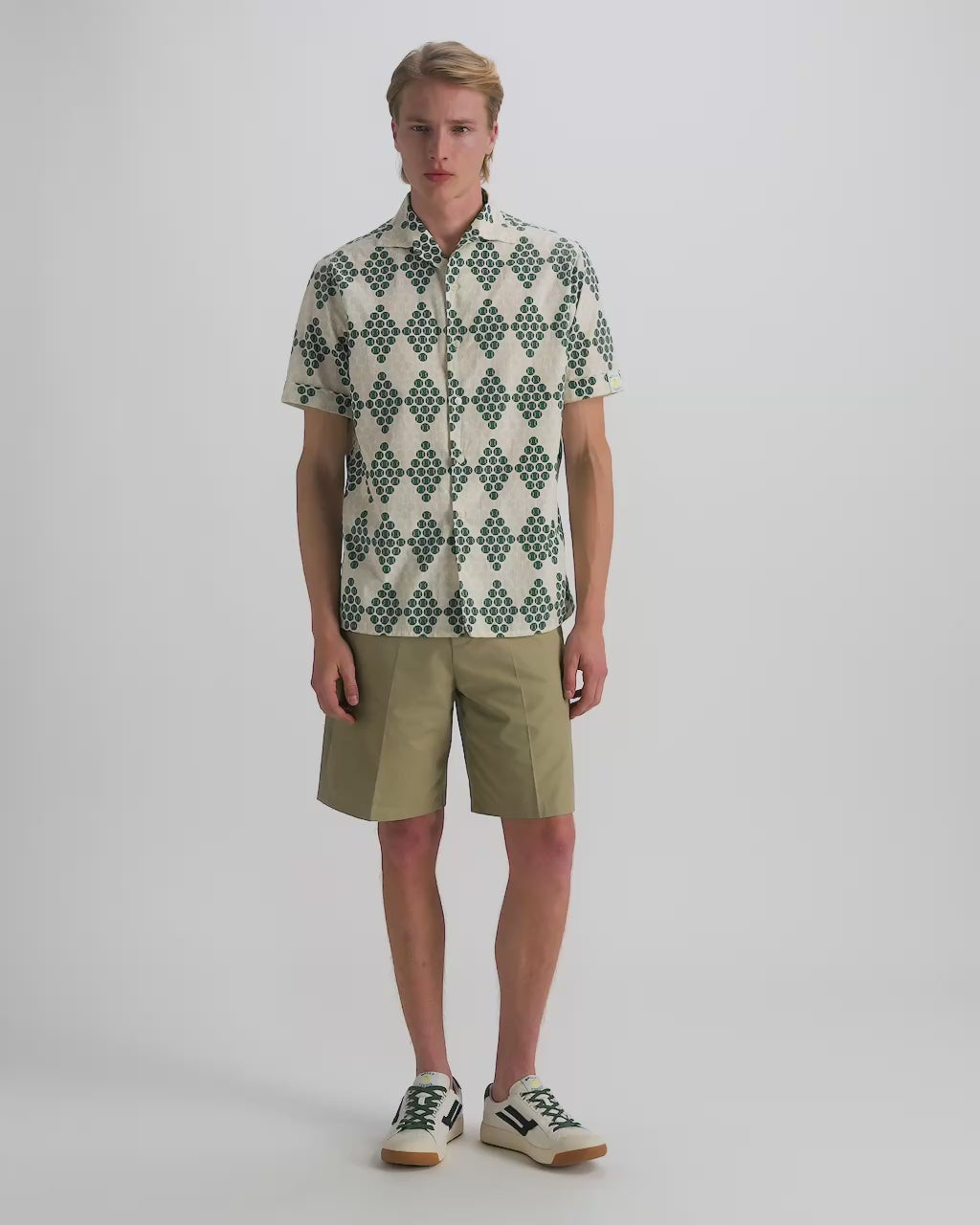 Bally Global - ショーツ ライトベージュコットン - ベージュ