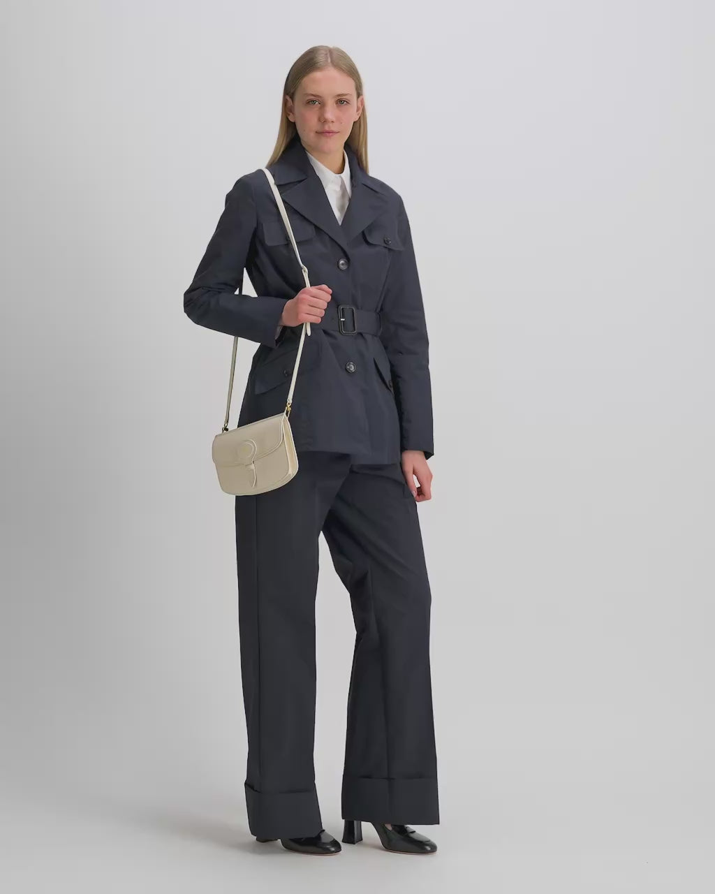 Bally Global - Beckett Minibag in Ivory Leather - White