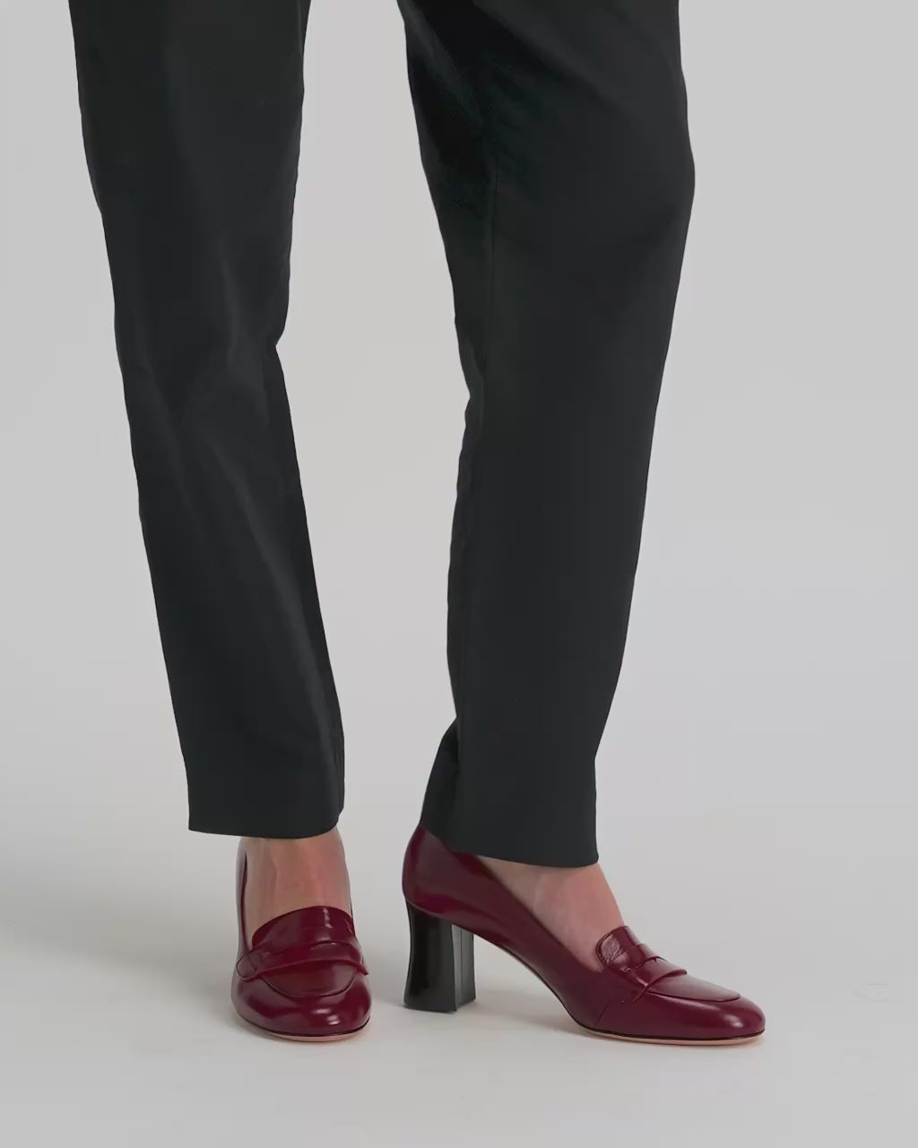 Bally Global - Saule ローファー パンプス ルビーレッドレザー - レッド