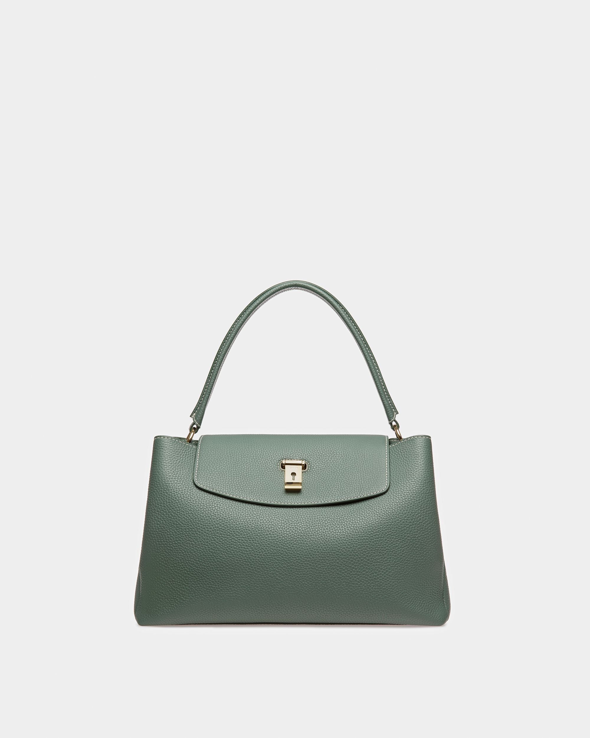 Layka セージ レザー トップハンドルバッグ - 女性 - Bally - 01
