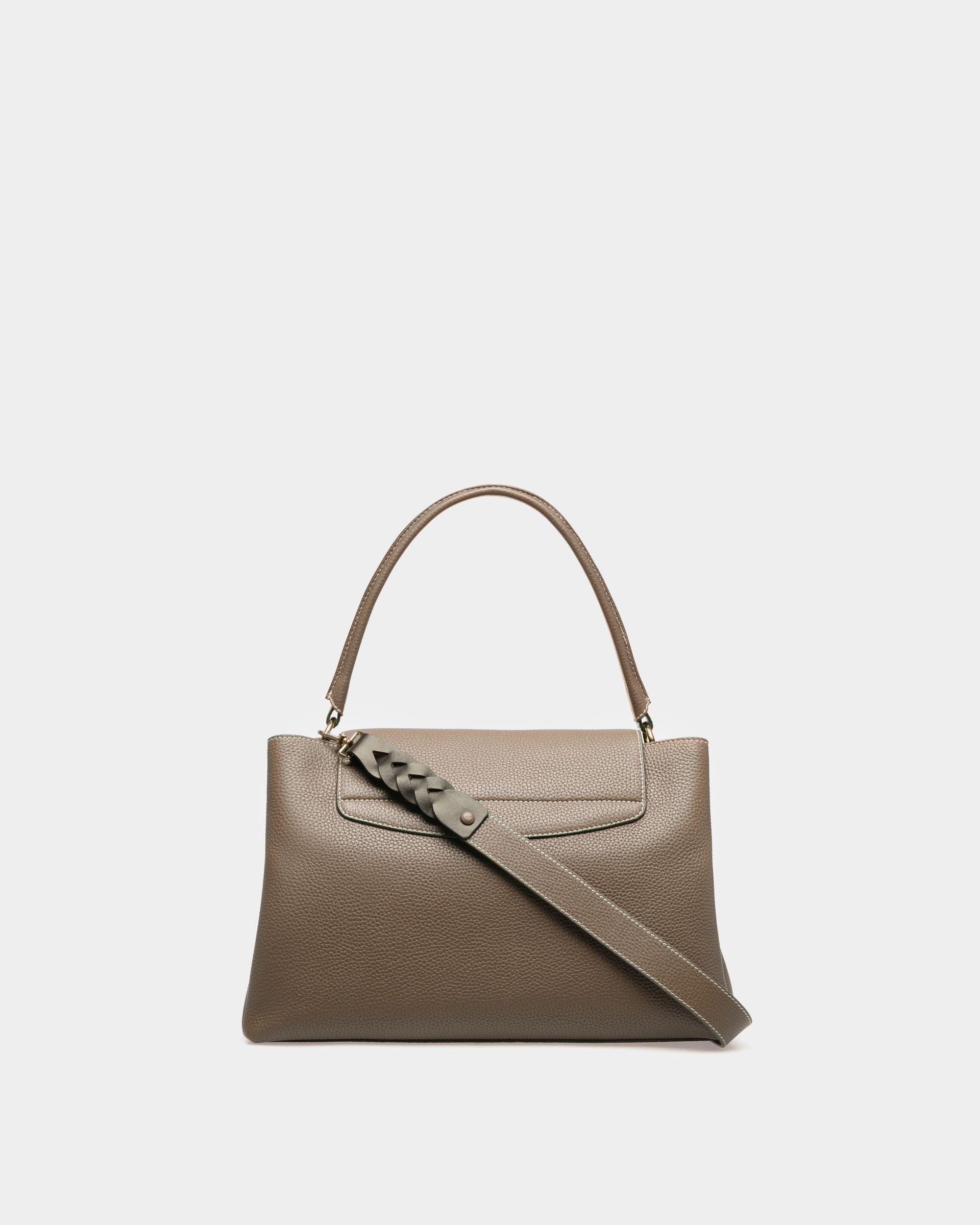 Lock Me トップハンドルバッグ ライトブラウン レザー - 女性 - Bally - 03