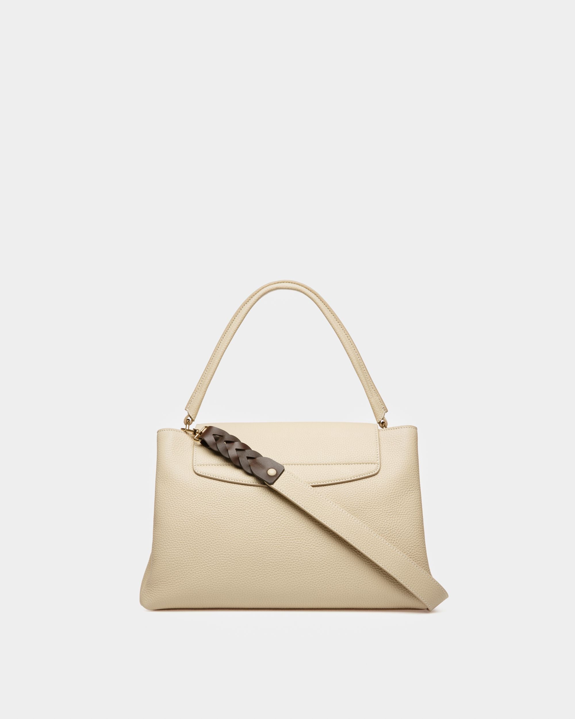Layka ライトベージュ レザー トップハンドルバッグ - 女性 - Bally - 02