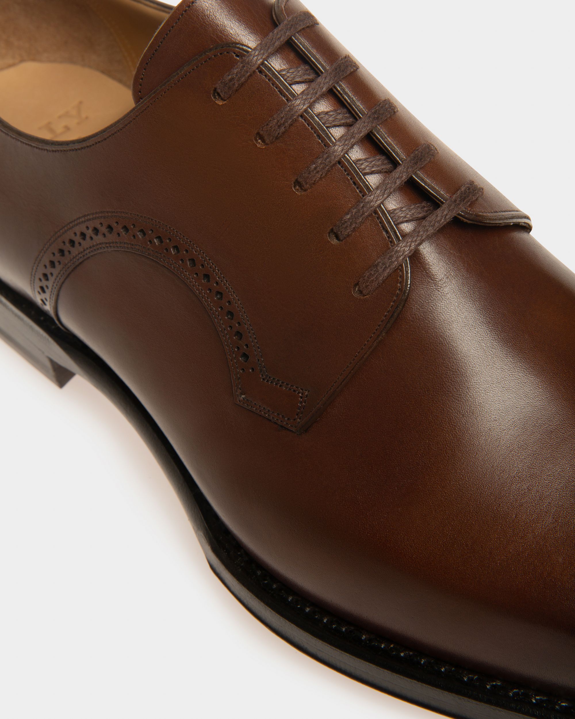 Scamardo メンズ レザー ダービー レースアップ シューズ ミッドブラウン - 男性 - Bally - 05