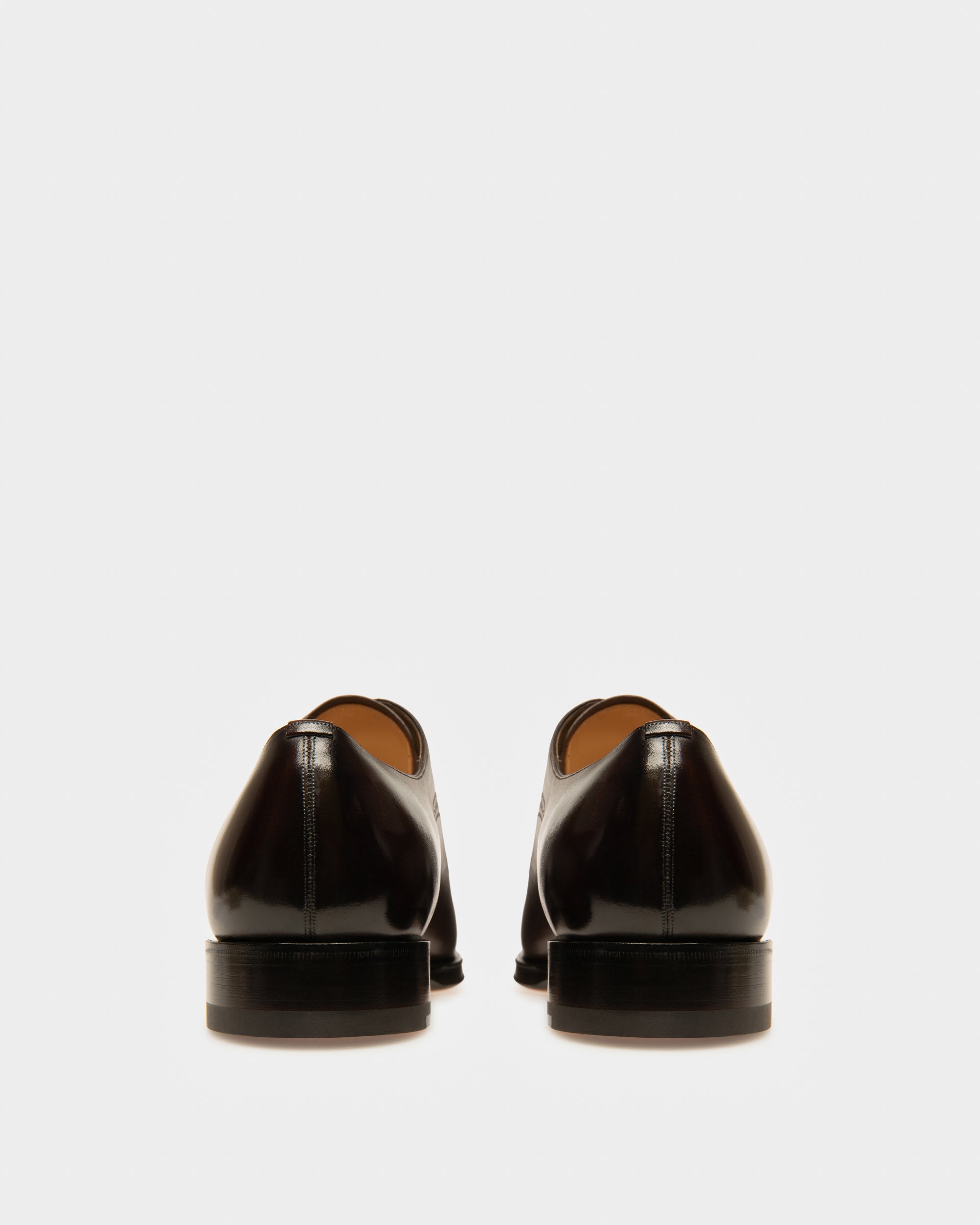 Scanio ブラウン レザー オックスフォードシューズ - 男性 - Bally - 03