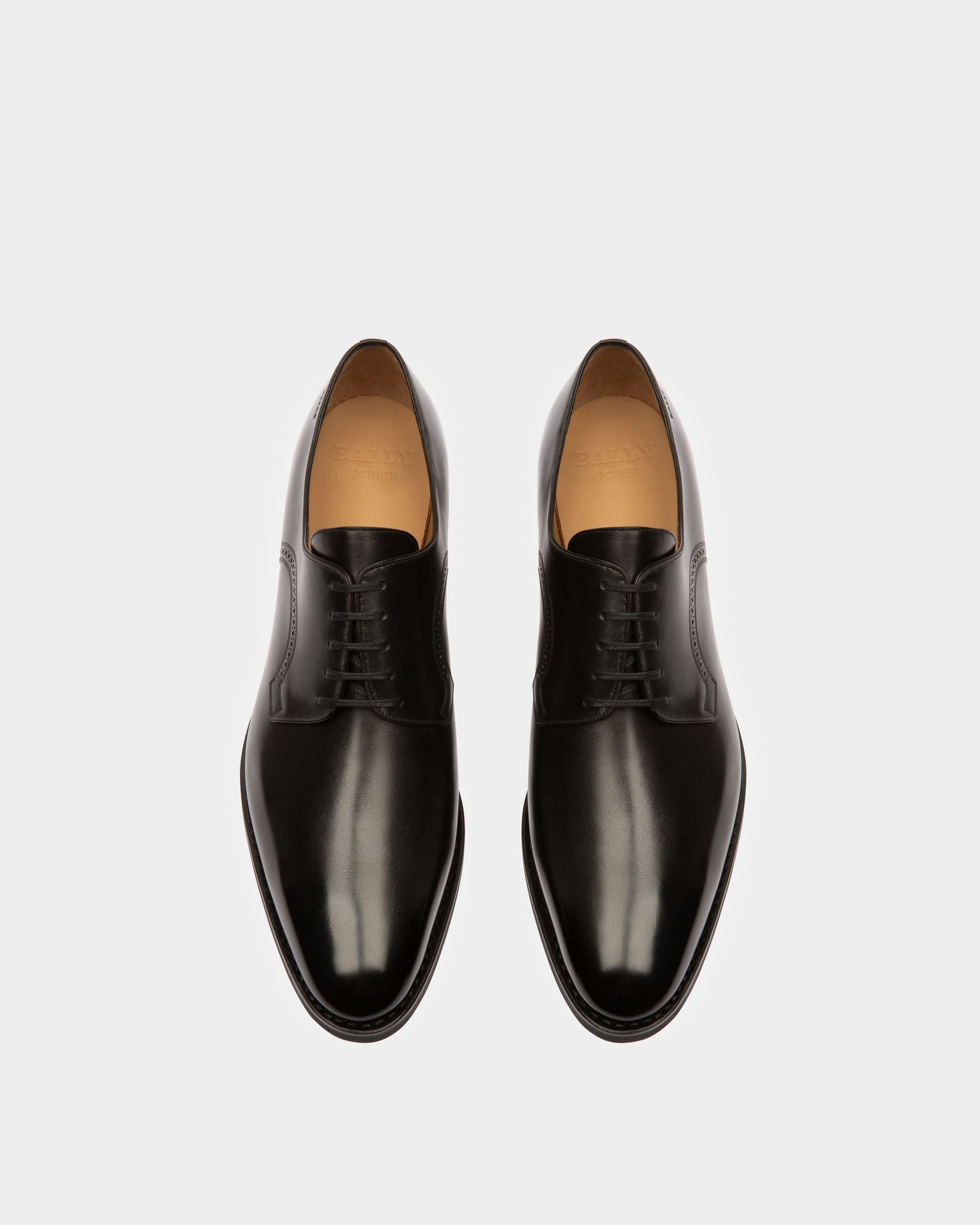 Scrivani メンズ レザー ダービー レースアップ シューズ ブラック - 男性 - Bally - 02