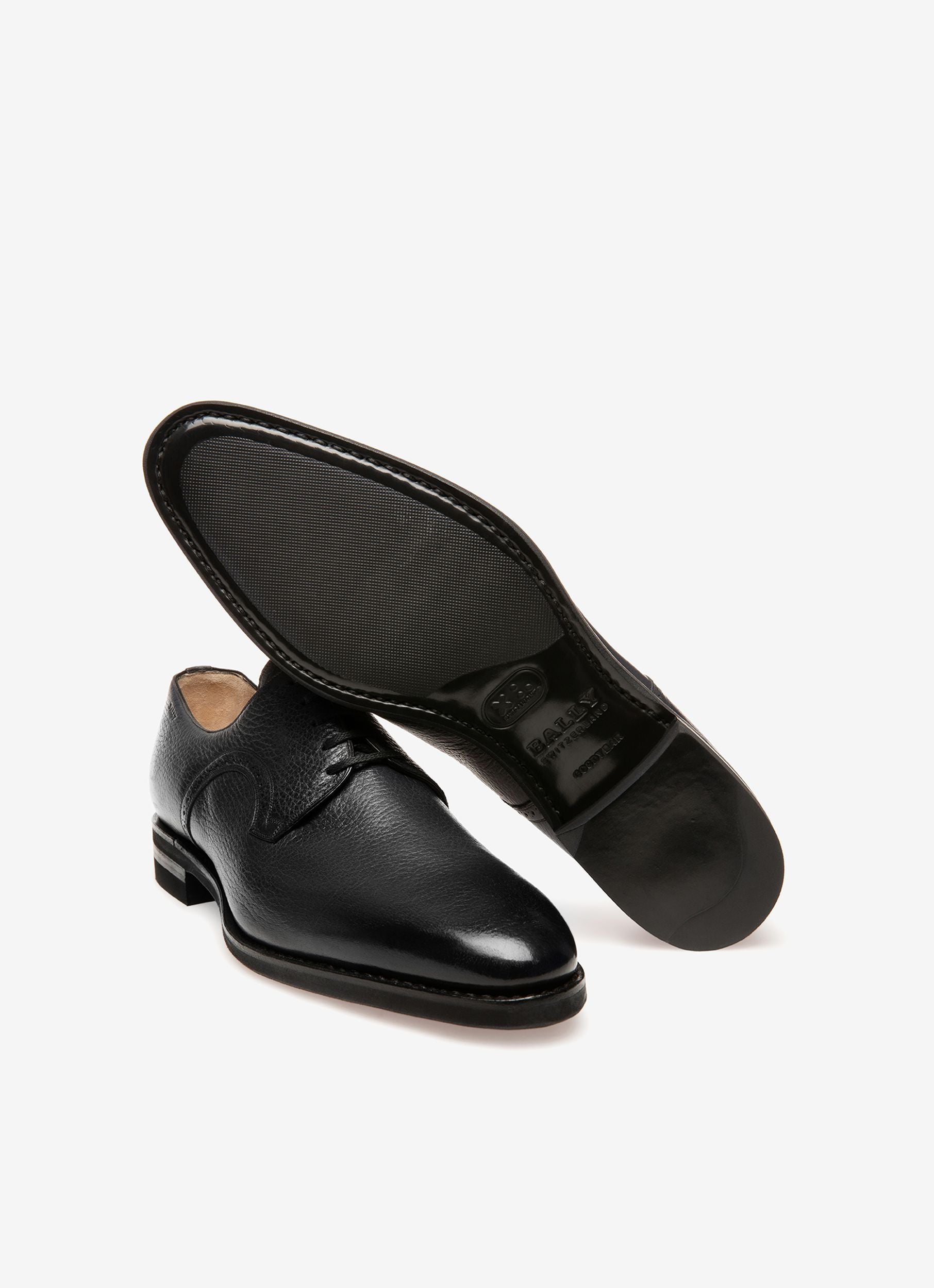 Scrivani ブラック レザー ダービーシューズ - 男性 - Bally - 03