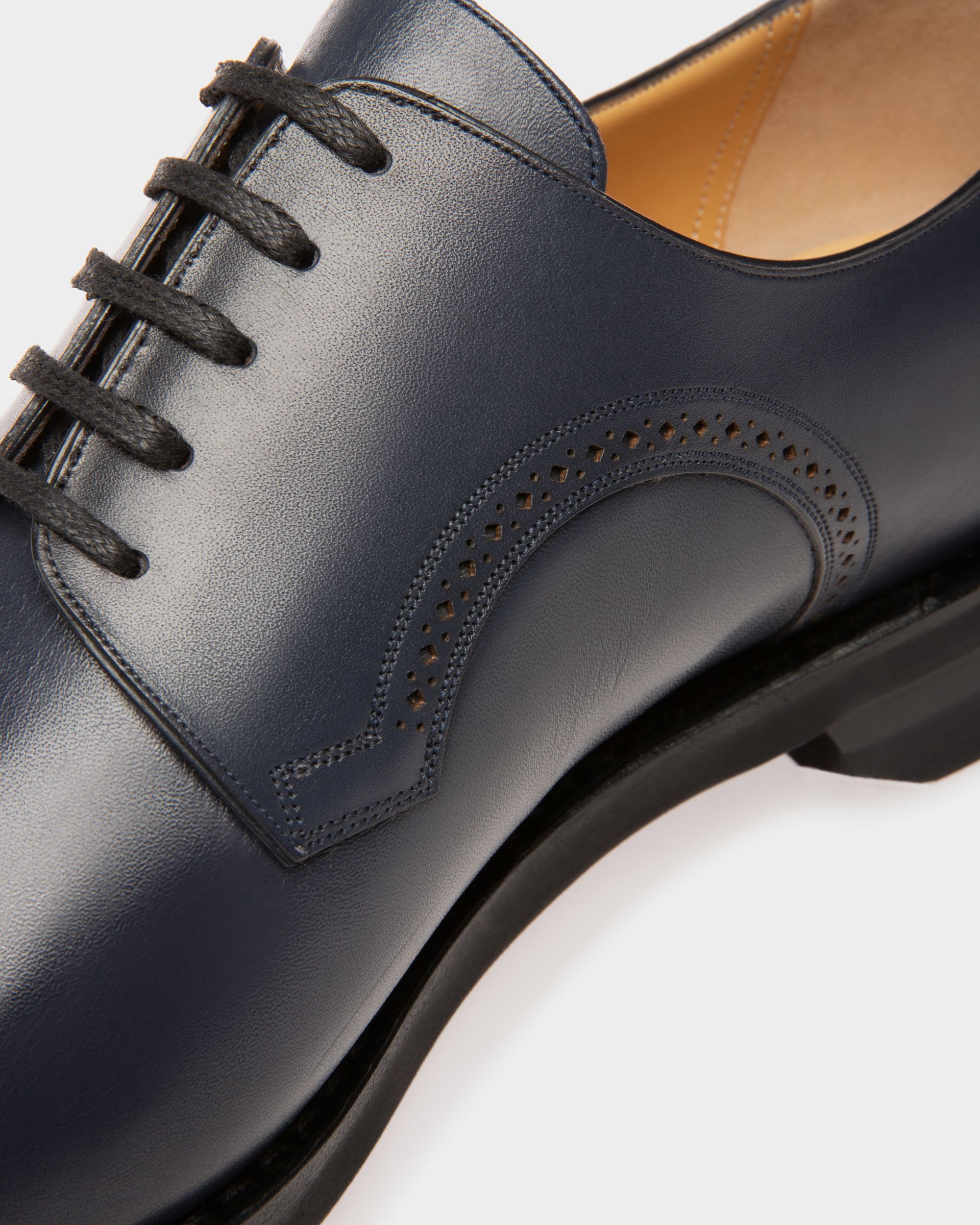 Scrivani ネイビー レザー ダービーシューズ - 男性 - Bally - 05