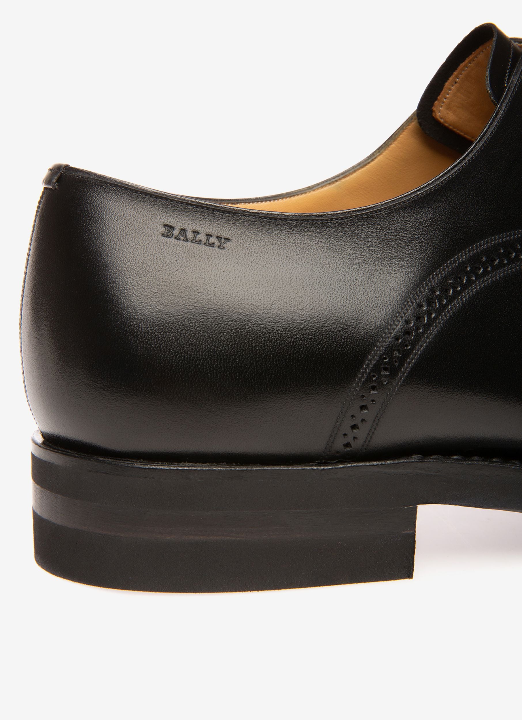 Scotch ブラックレザー オックスフォードシューズ - 男性 - Bally - 04