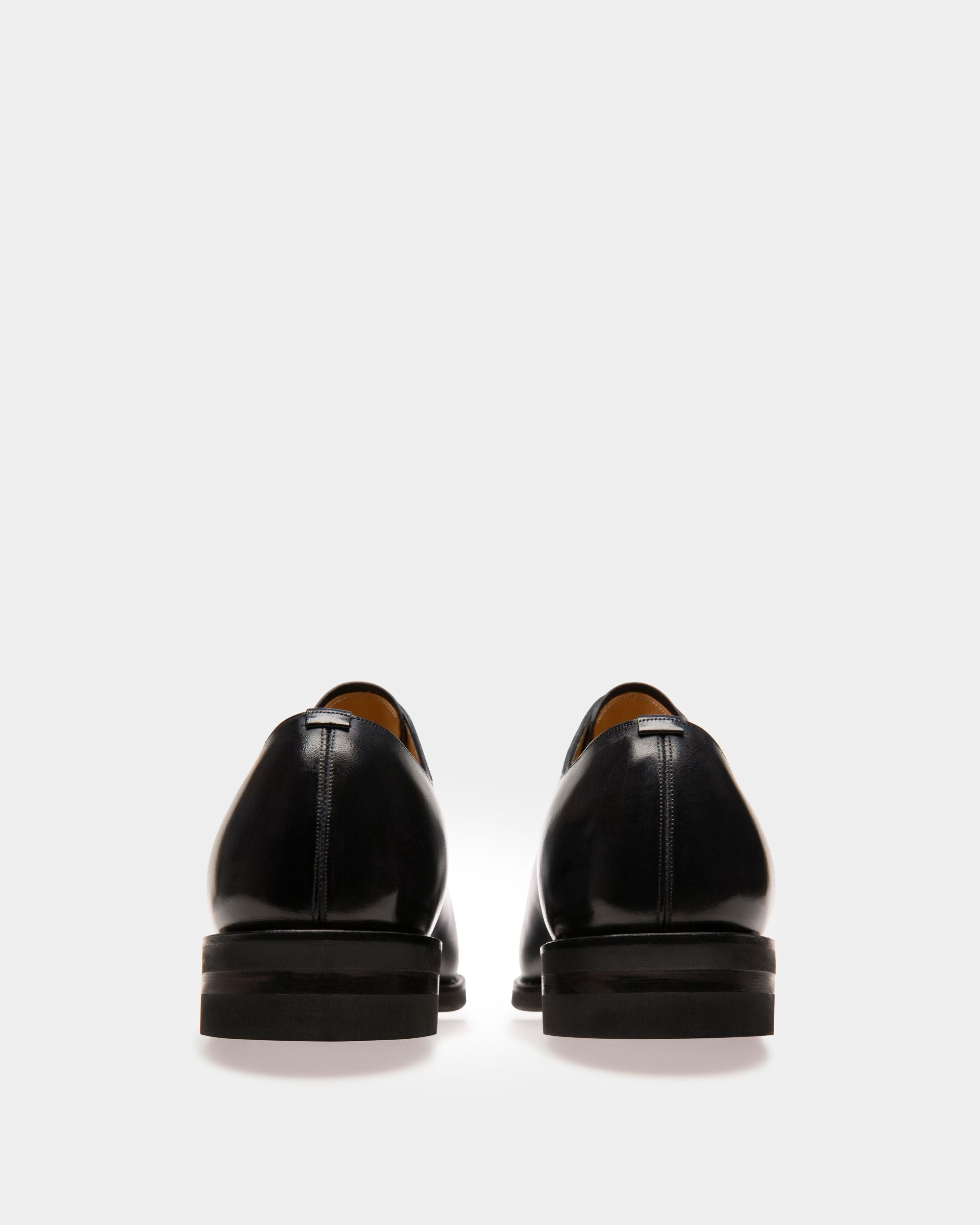 Scotch ネイビー レザー オックスフォードシューズ - 男性 - Bally - 03