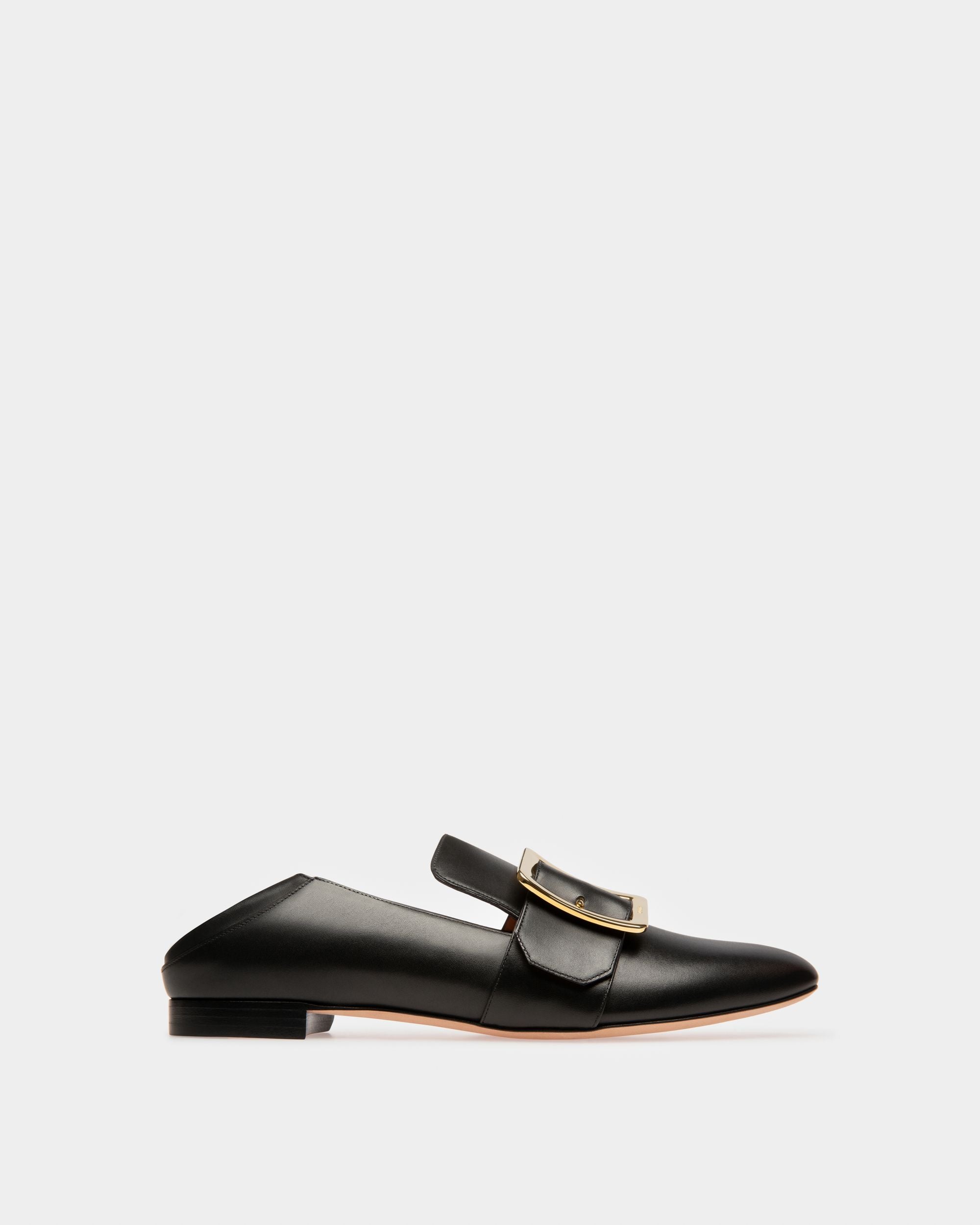 Janelle ウィメンズカーフ レザー スリッパ ブラック - 女性 - Bally - 04
