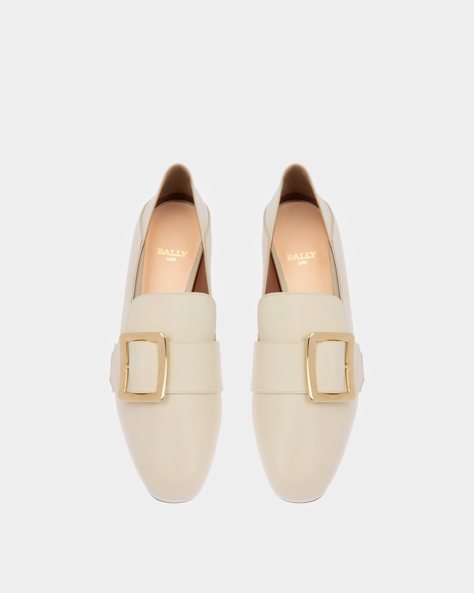 Janelle ウィメンズ カーフ レザー スリッパ ホワイト - 女性 - Bally - 02