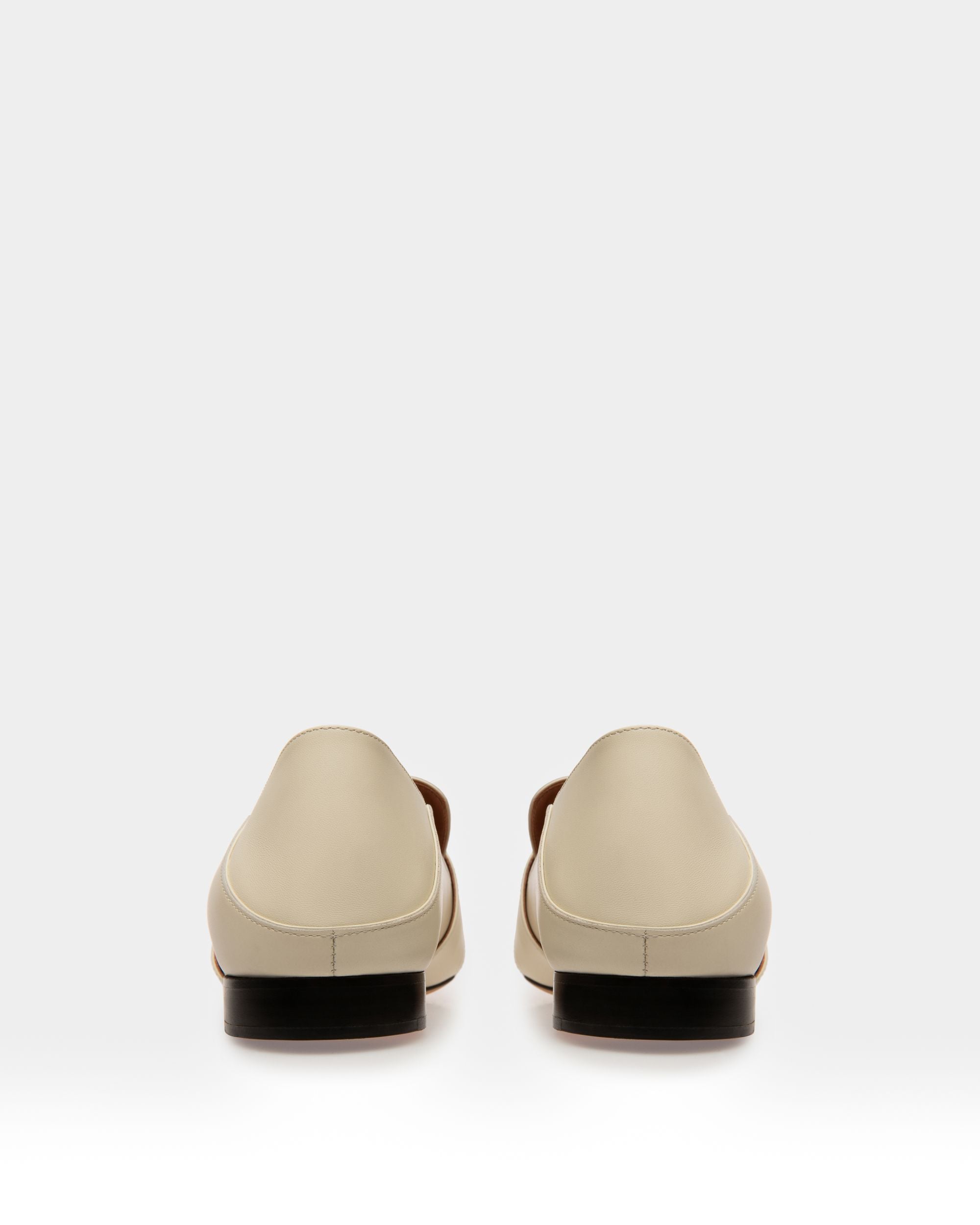 Janelle ウィメンズ カーフ レザー スリッパ ホワイト - 女性 - Bally - 03