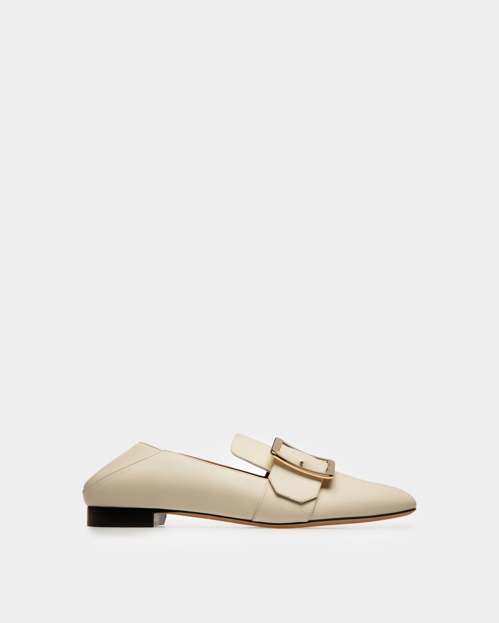 Janelle ウィメンズ カーフ レザー スリッパ ホワイト - 女性 - Bally - 05