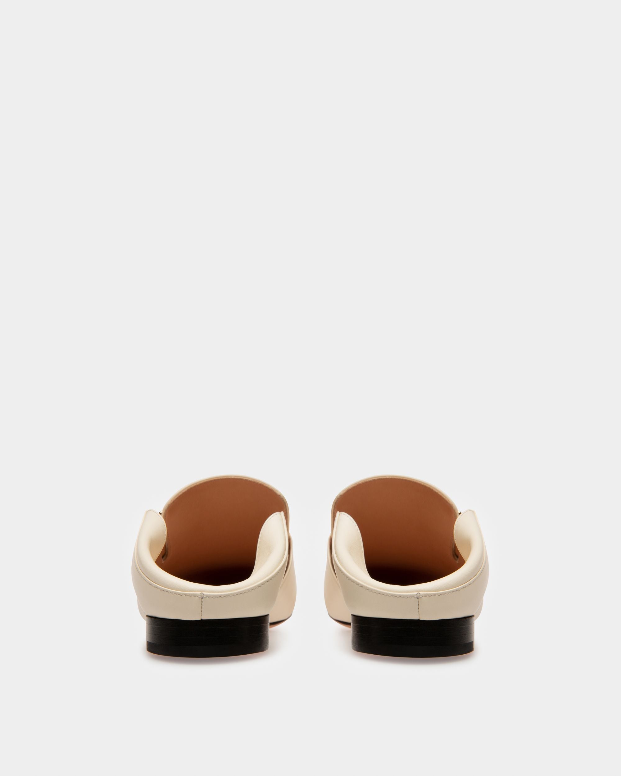 Janelle レザースリッパ ホワイト - 女性 - Bally - 06