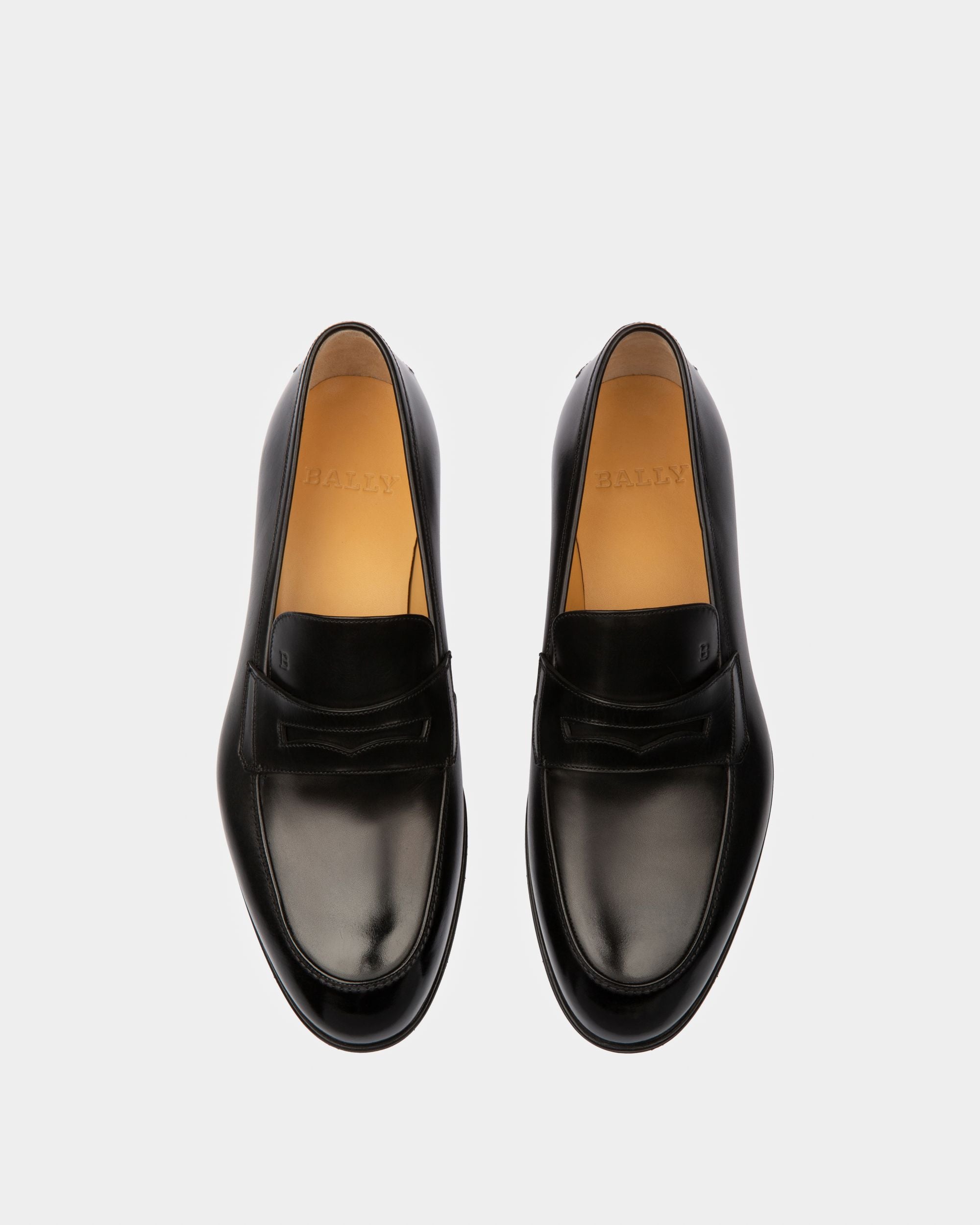 Webb ブラックレザーローファー - 男性 - Bally - 02