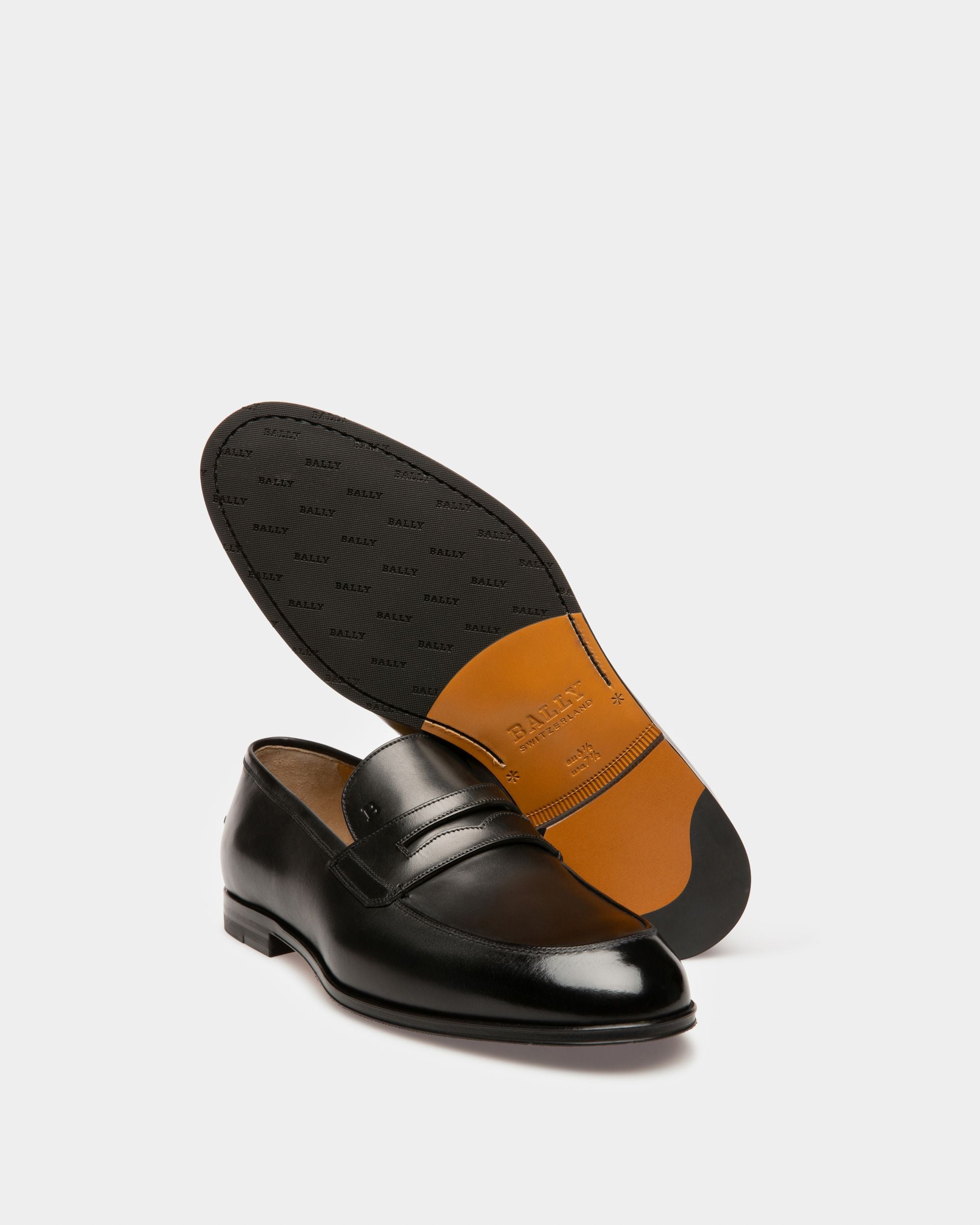 Webb ブラックレザーローファー - 男性 - Bally - 04