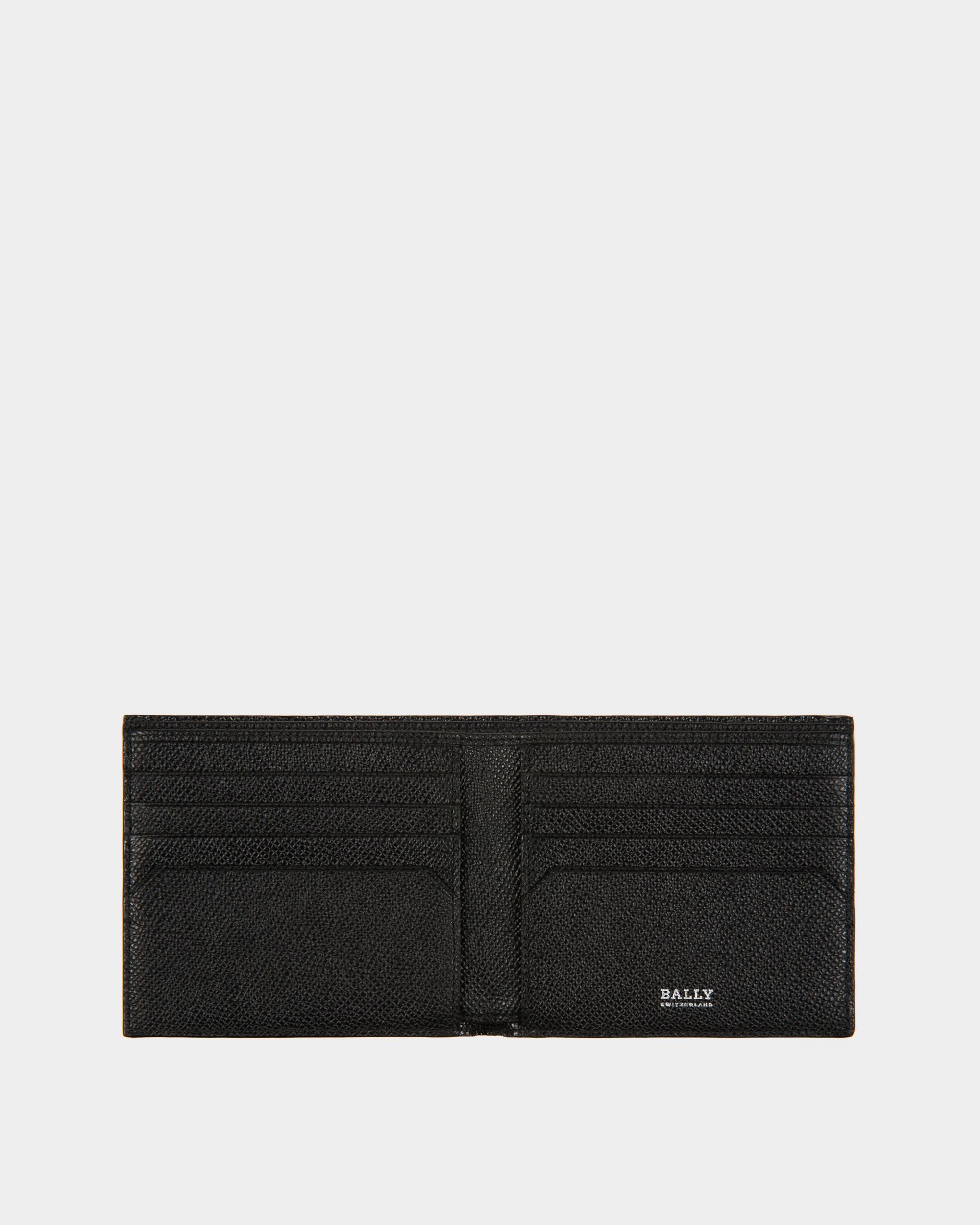 Trasai メンズ エンボス牛革ウォレット ブラック - 男性 - Bally - 03