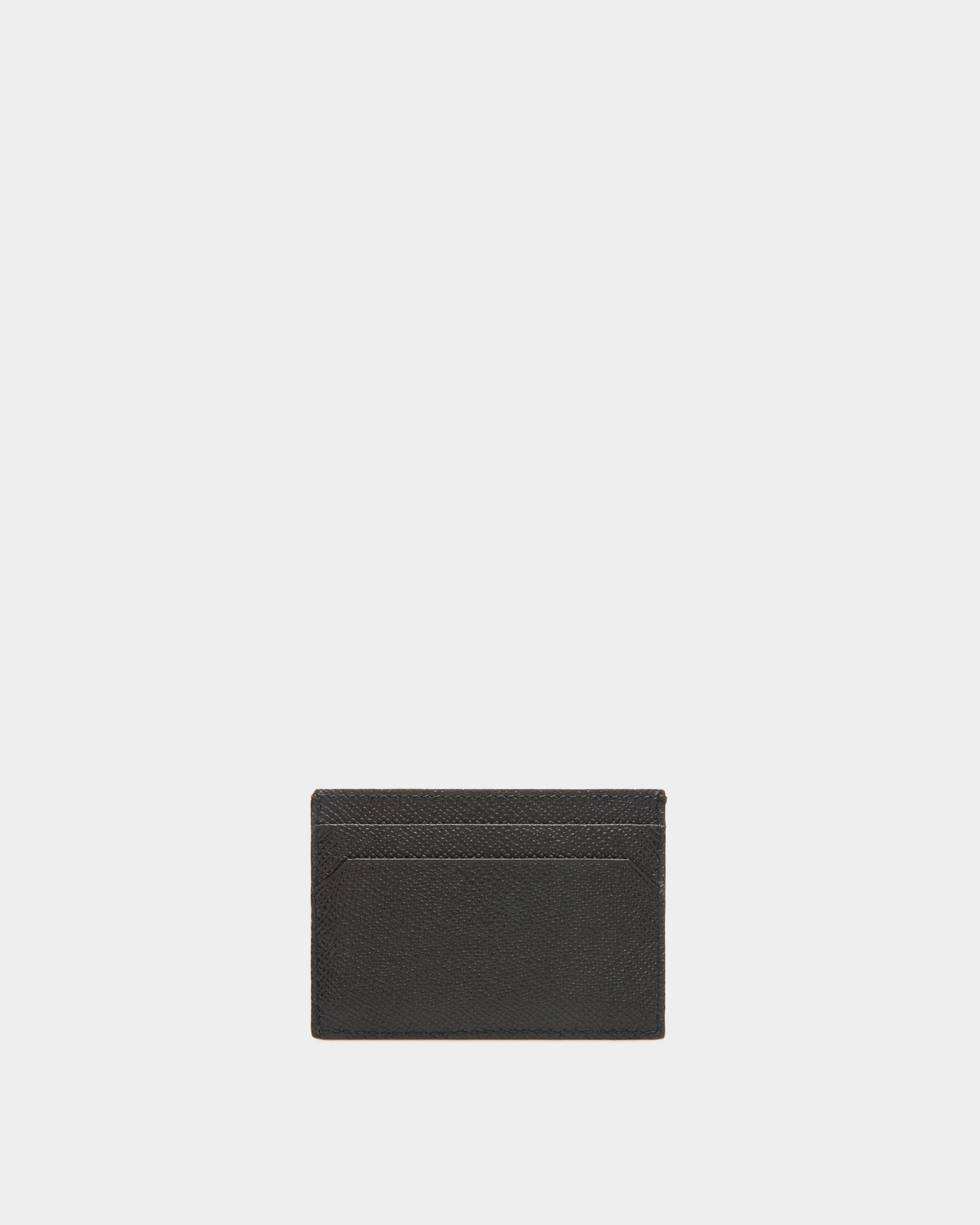 Thar ブラック レザー カードホルダー - 男性 - Bally - 02