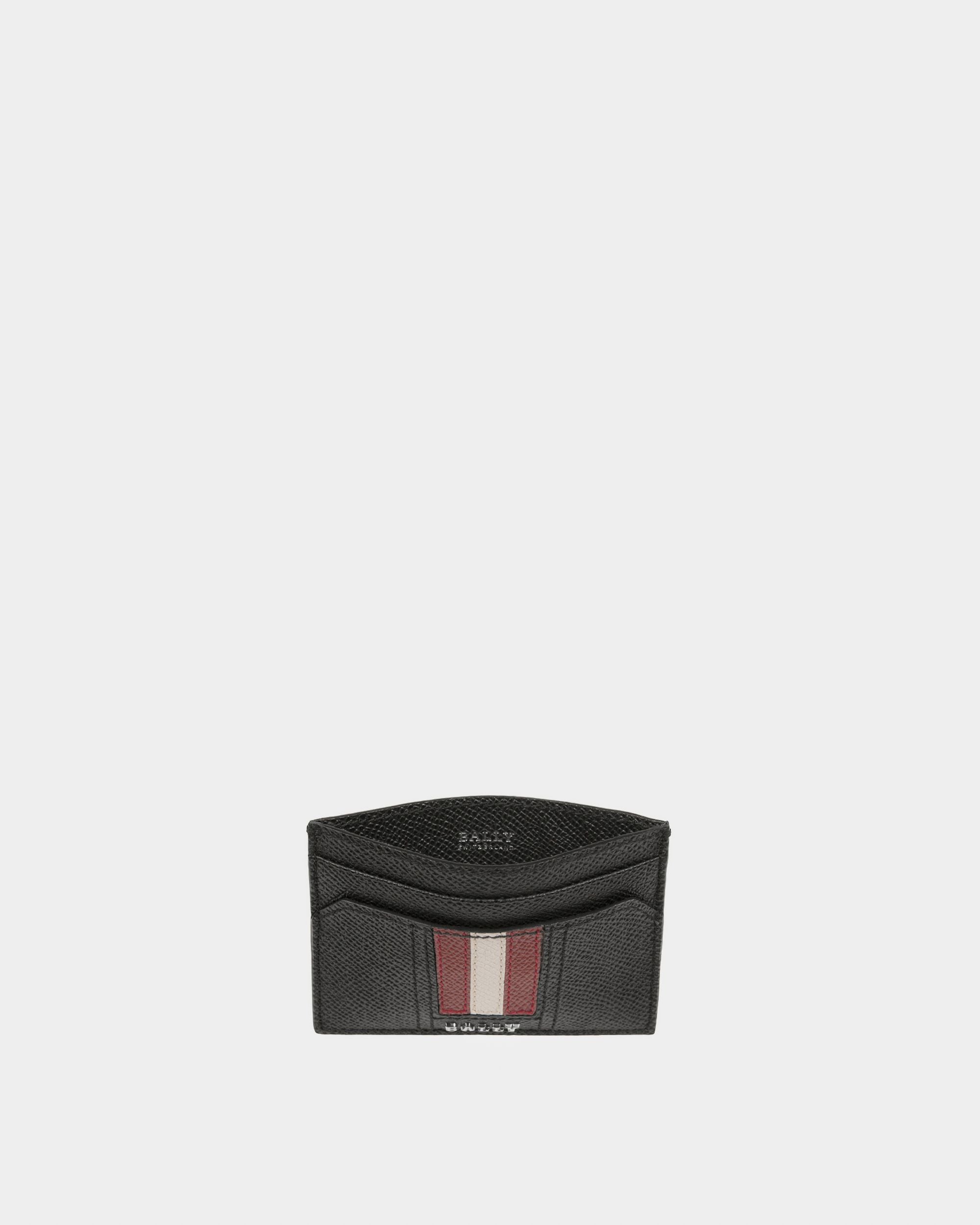Thar ブラック レザー カードホルダー - 男性 - Bally - 03