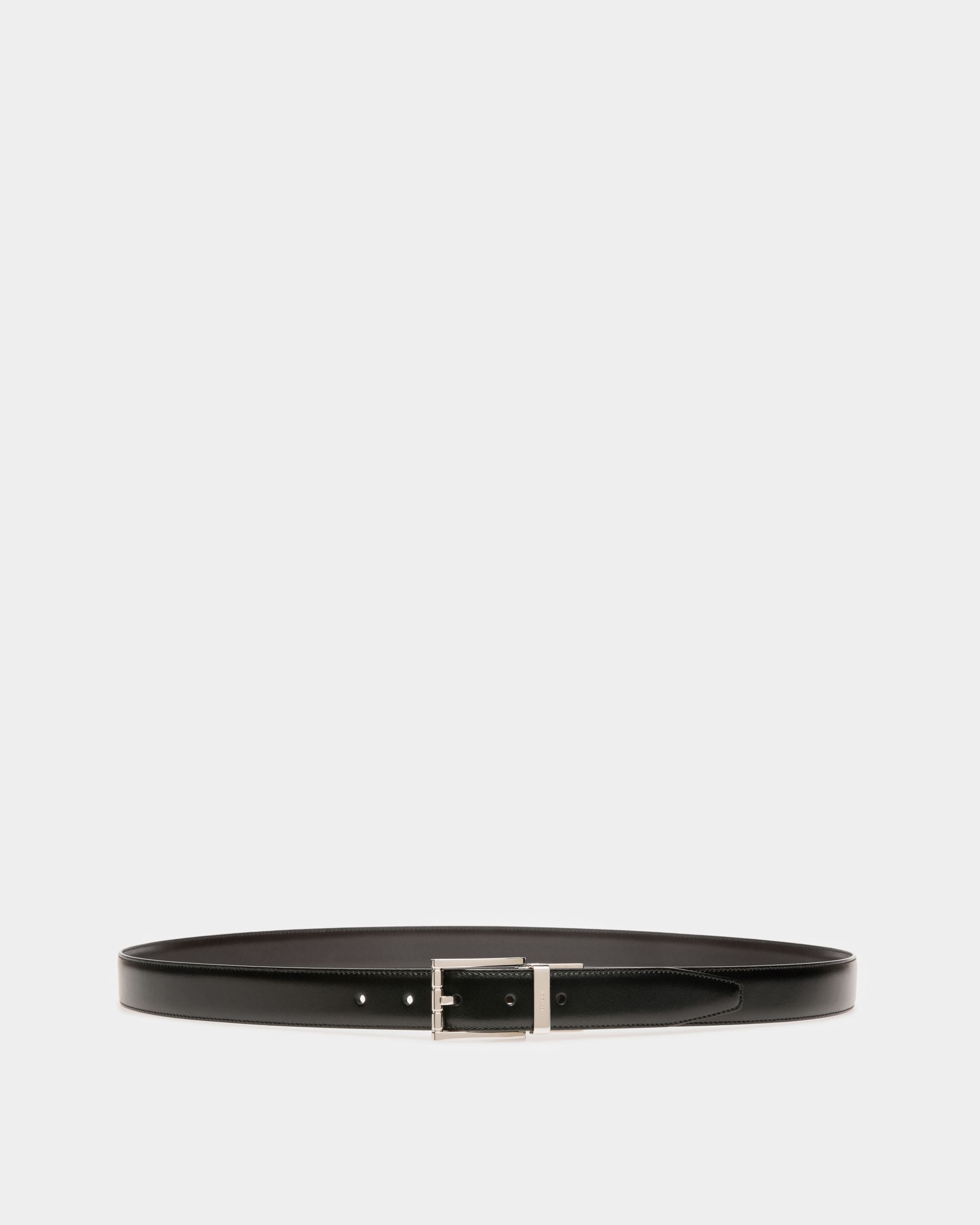 Astor ブラック レザー 30Mm ベルト - 男性 - Bally - 01