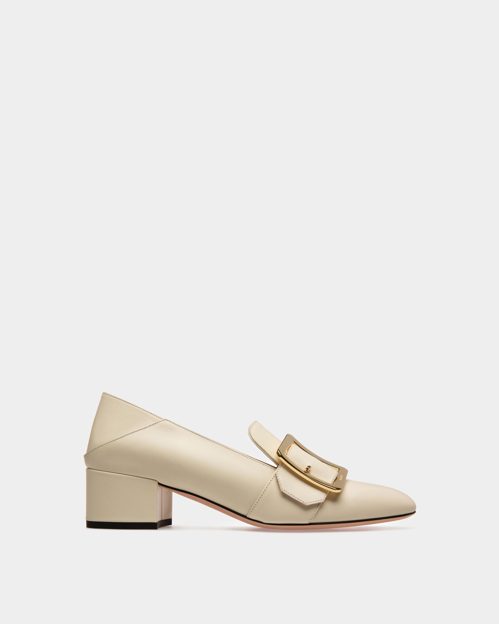 Janelle ボーンホワイト レザー パンプス - 女性 - Bally - 01