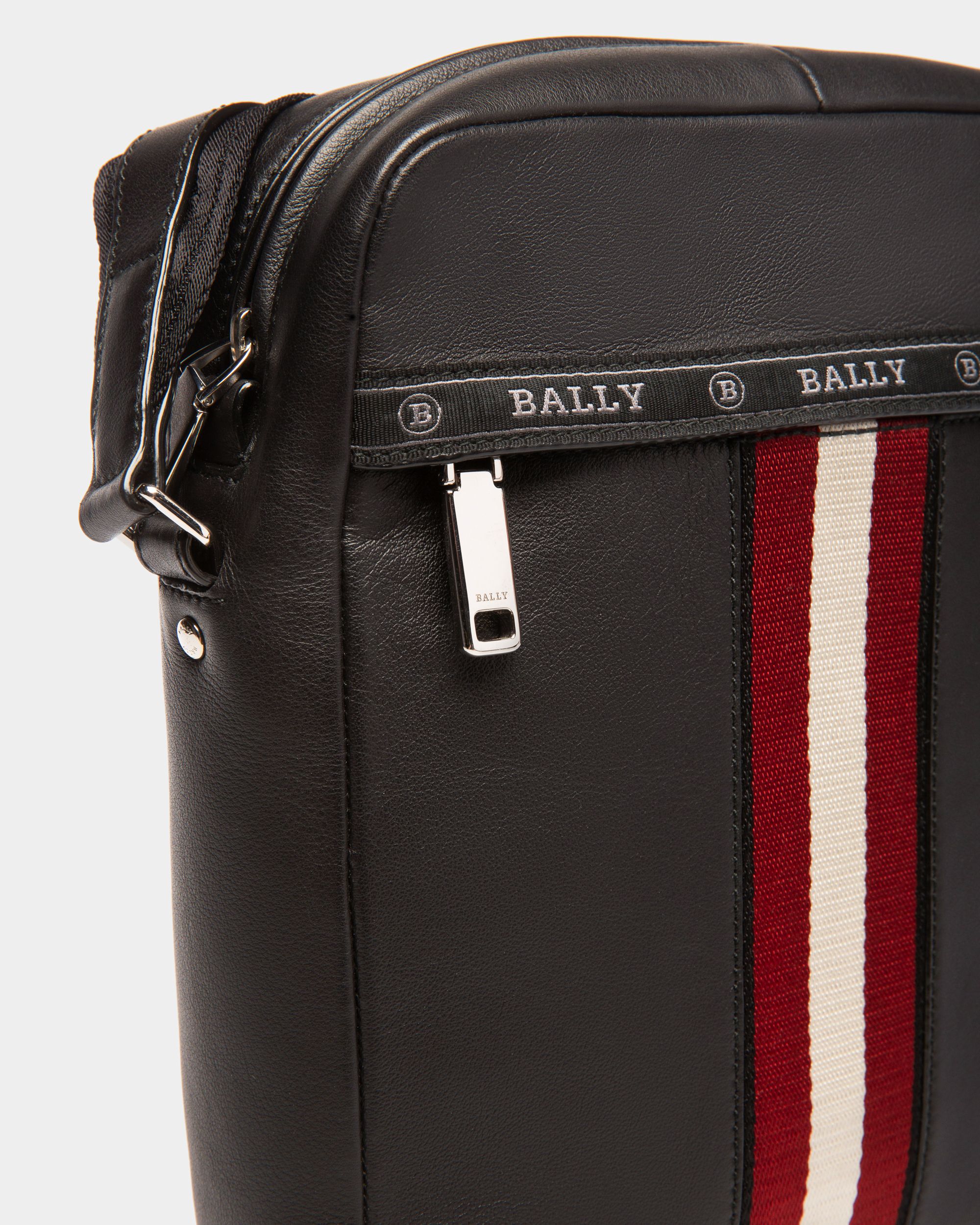 Holm ブラック レザー クロスボディバッグ - 男性 - Bally - 04