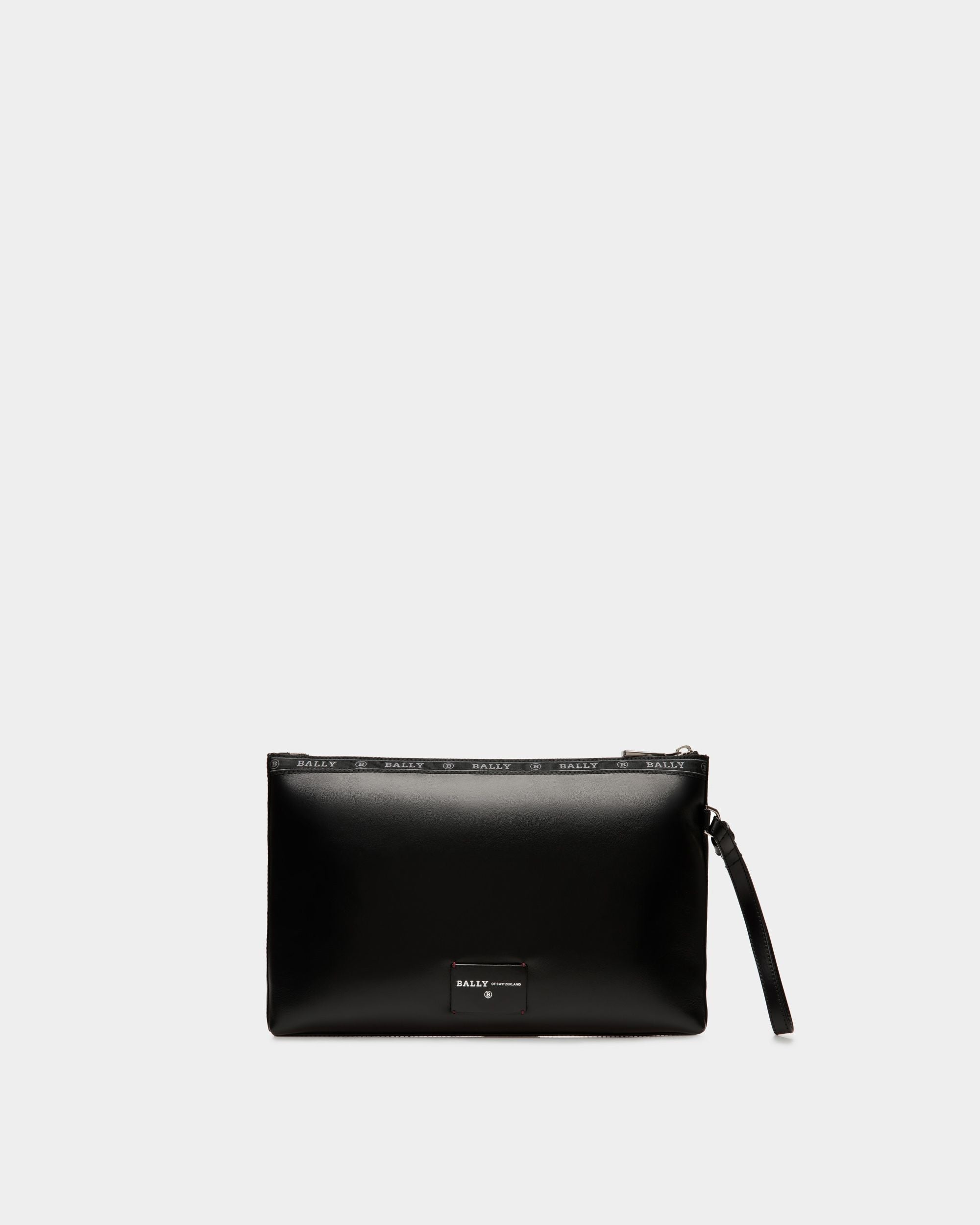 Hartland ブラックレザークラッチバッグ - 男性 - Bally - 03