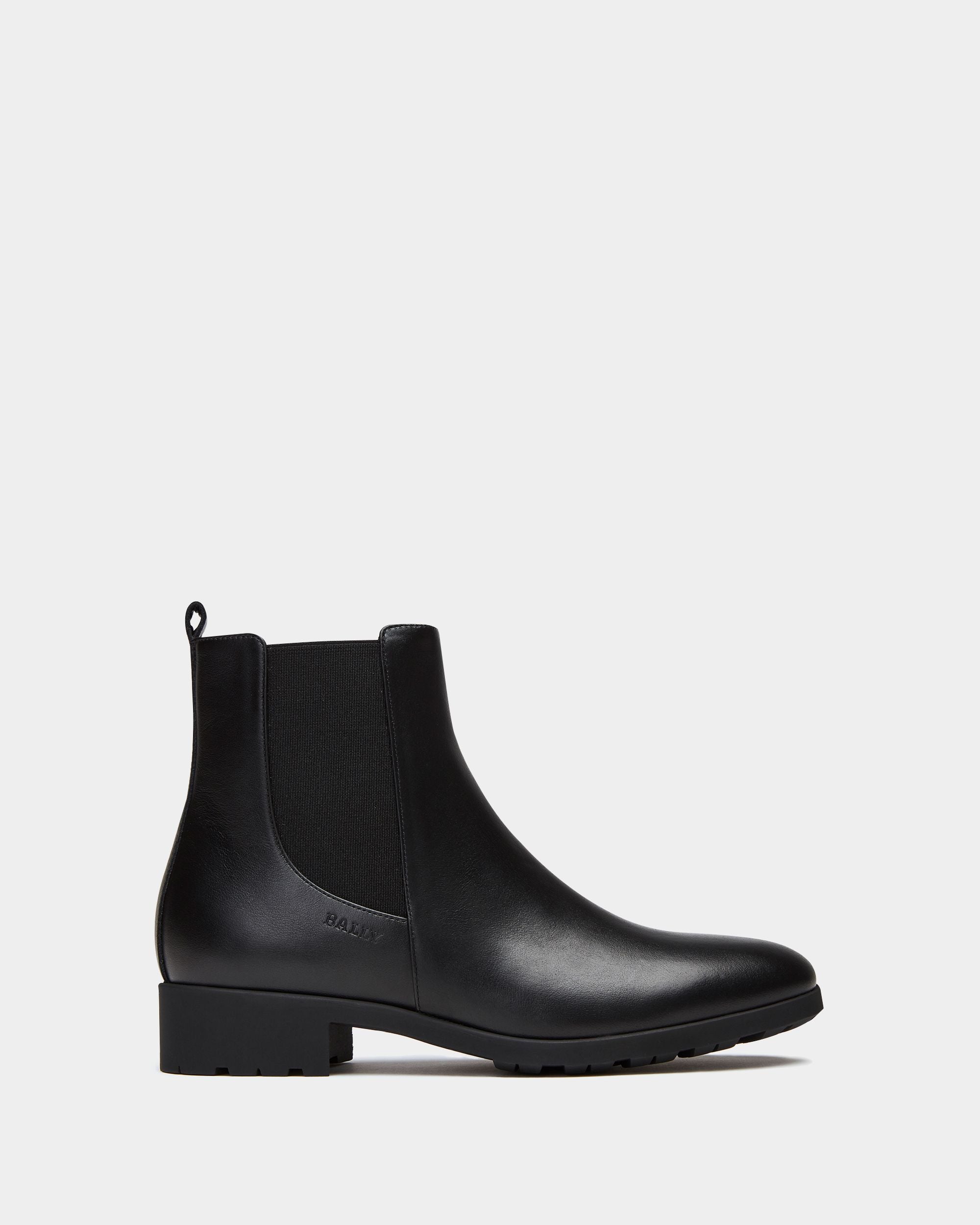 Women's Black Ankle Boots - 女性 - Bally - 01