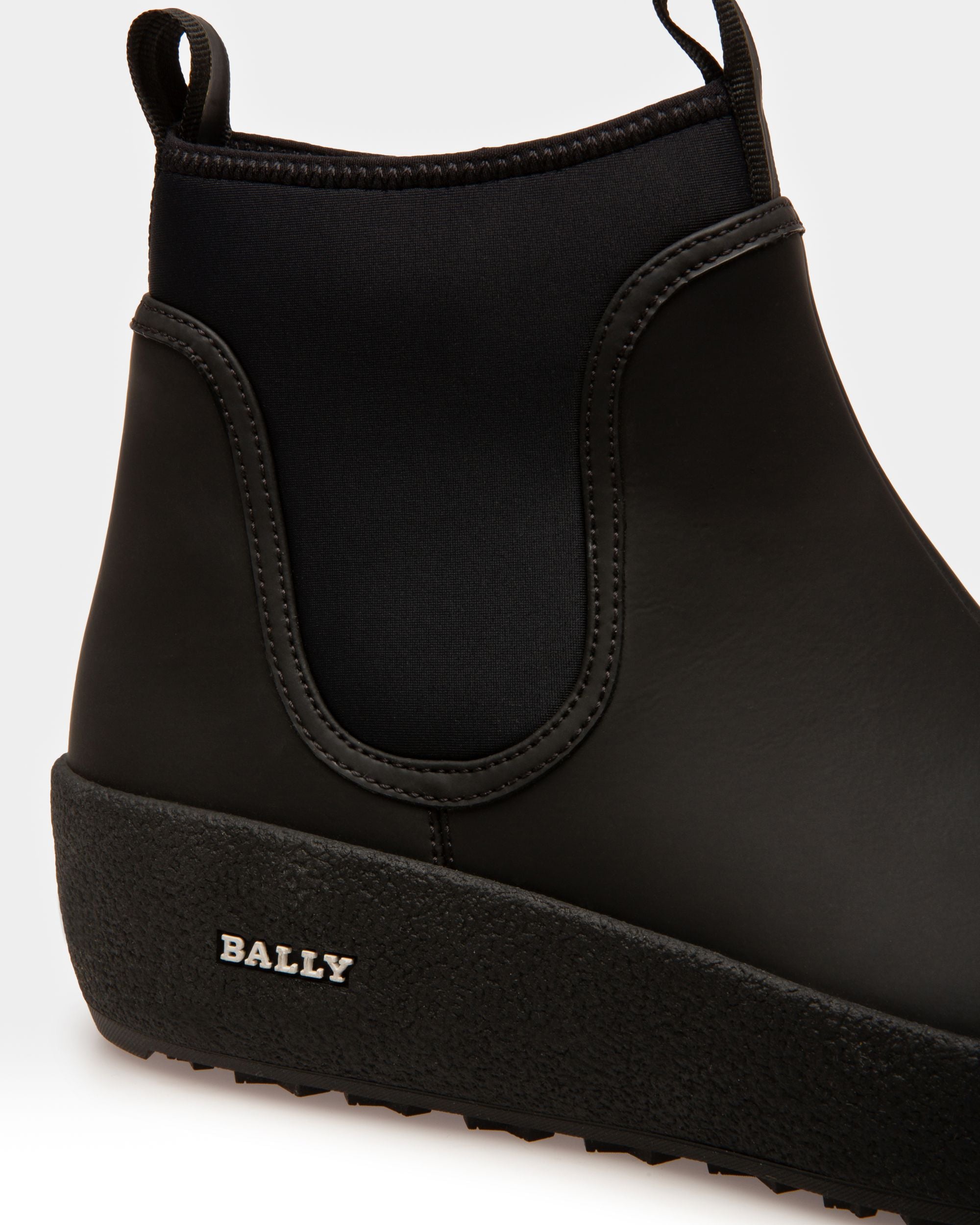Gadey ブラック レザー＆ラバー ブーツ - 女性 - Bally - 06
