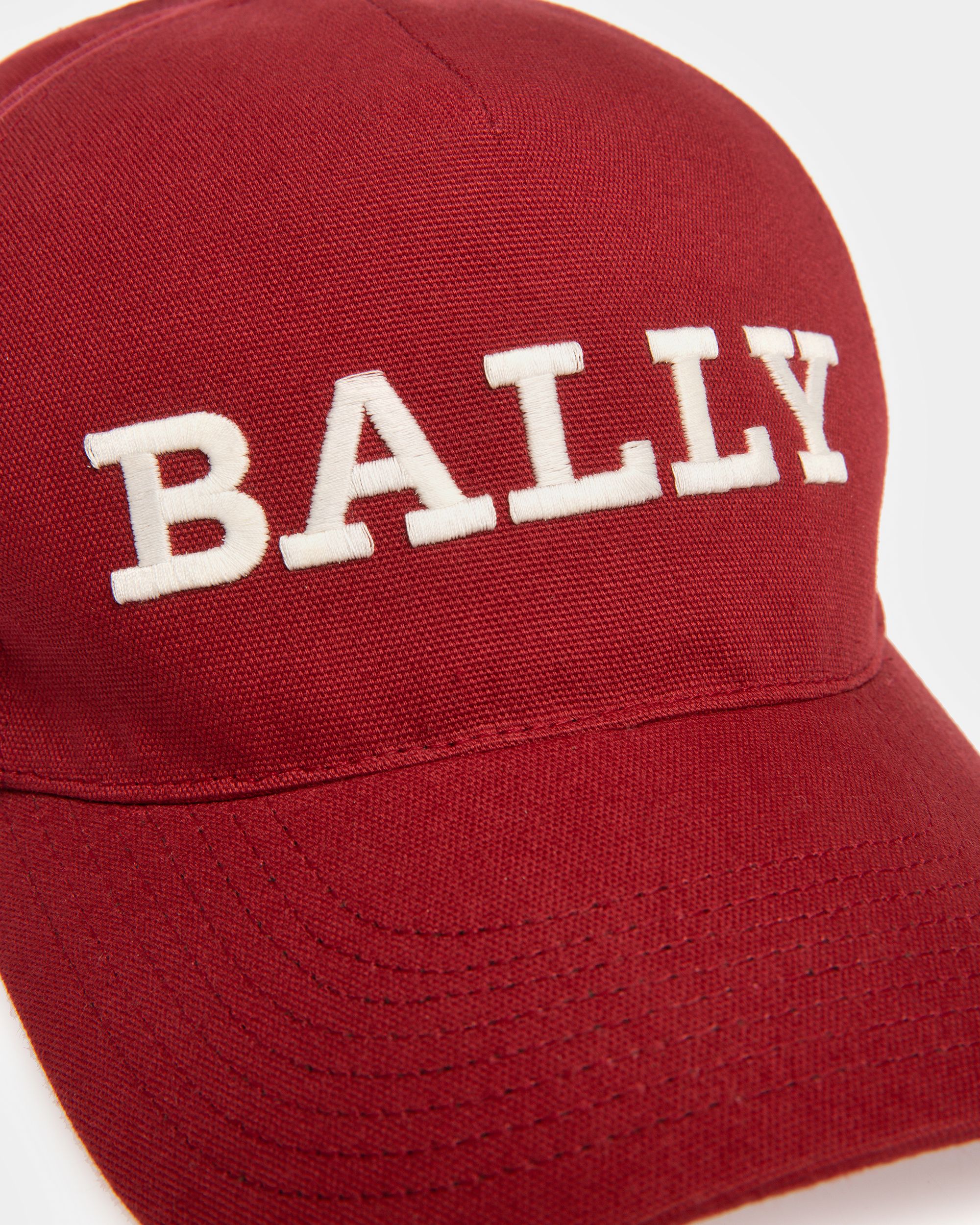 ロゴ ベースボールキャップ Ballyレッド コットン ハット - 男性 - Bally - 02