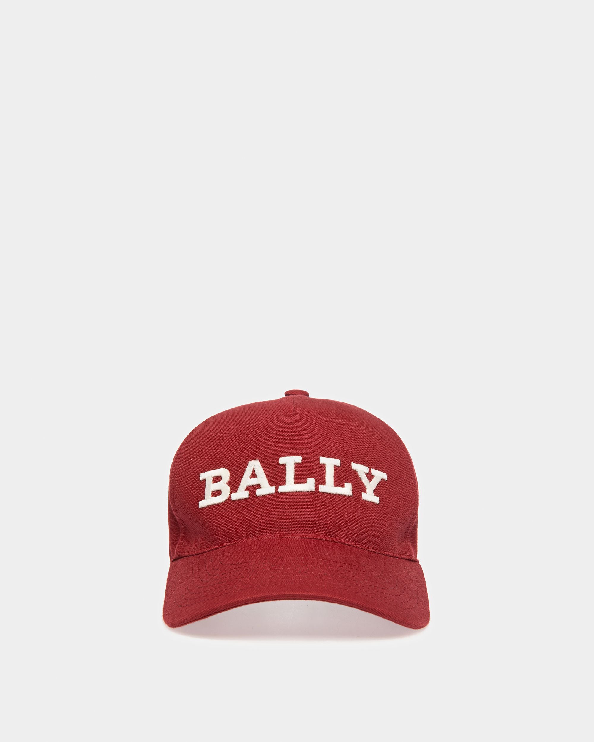 ロゴ ベースボールキャップ Ballyレッド コットン ハット - 男性 - Bally - 03