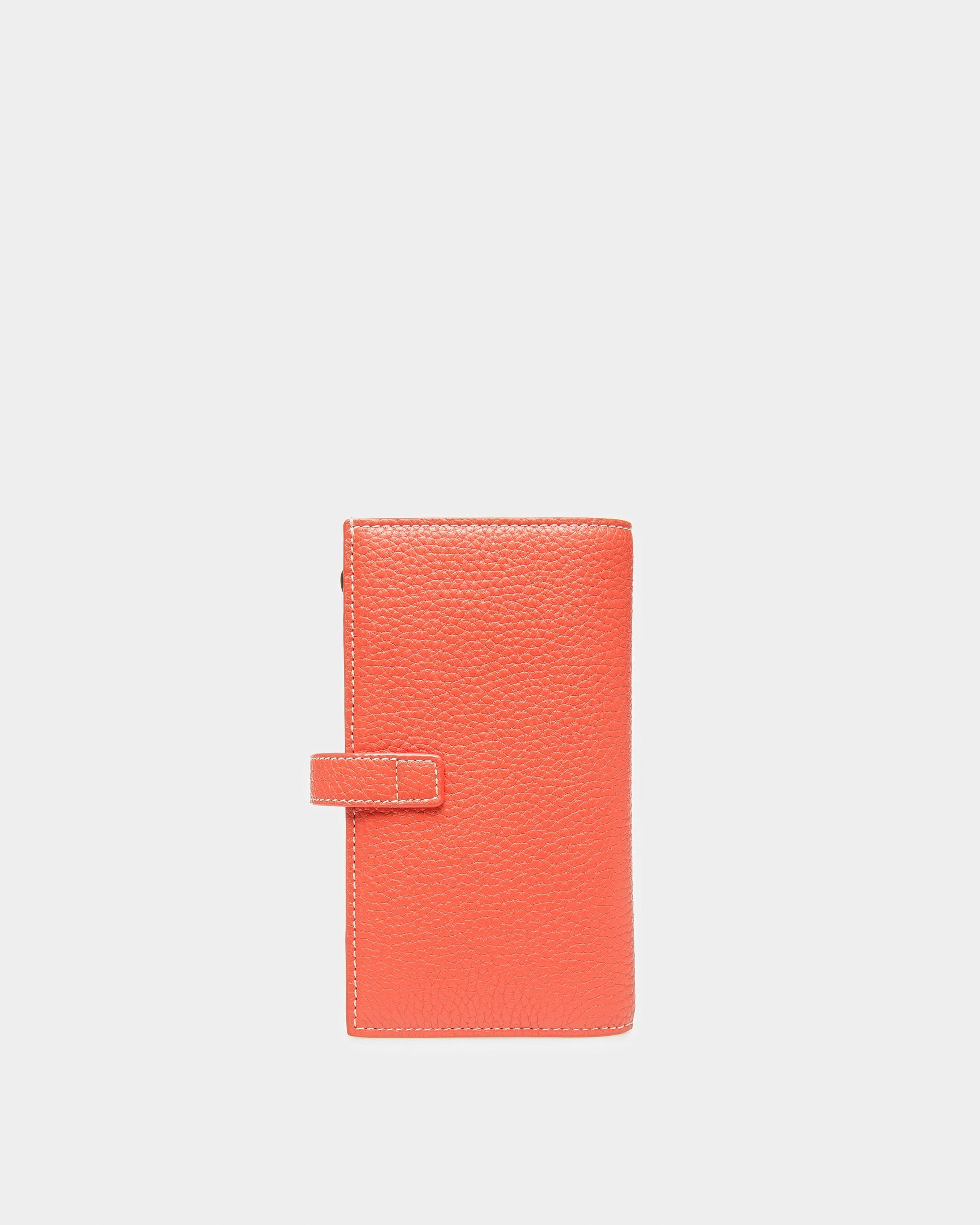 Amber オレンジ レザー フレンチウォレット - 女性 - Bally - 02